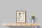 Pixalot Bull, Horse, and Reclining Woman II