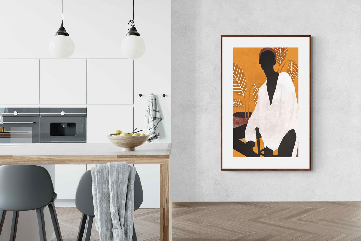 Pixalot ® Calm Silhouette With Plants