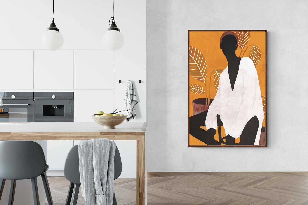 Pixalot ® Calm Silhouette With Plants
