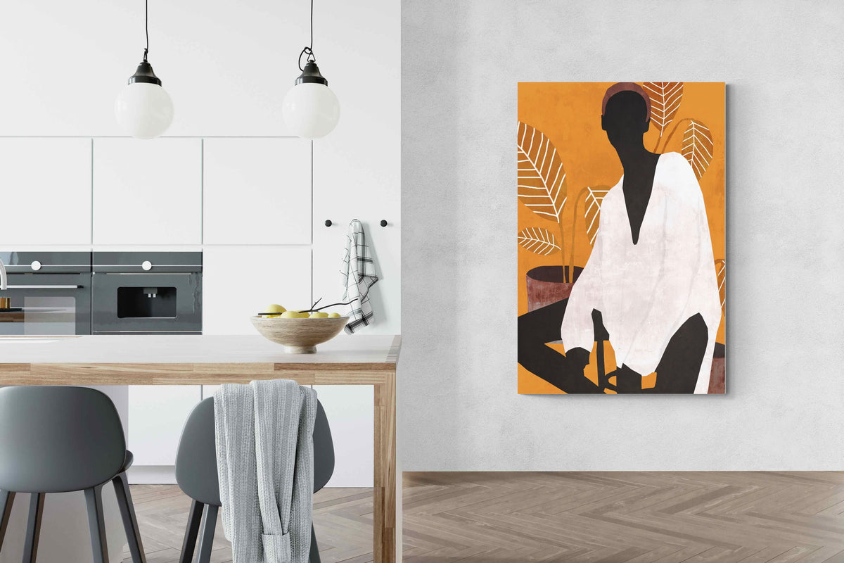 Pixalot ® Calm Silhouette With Plants