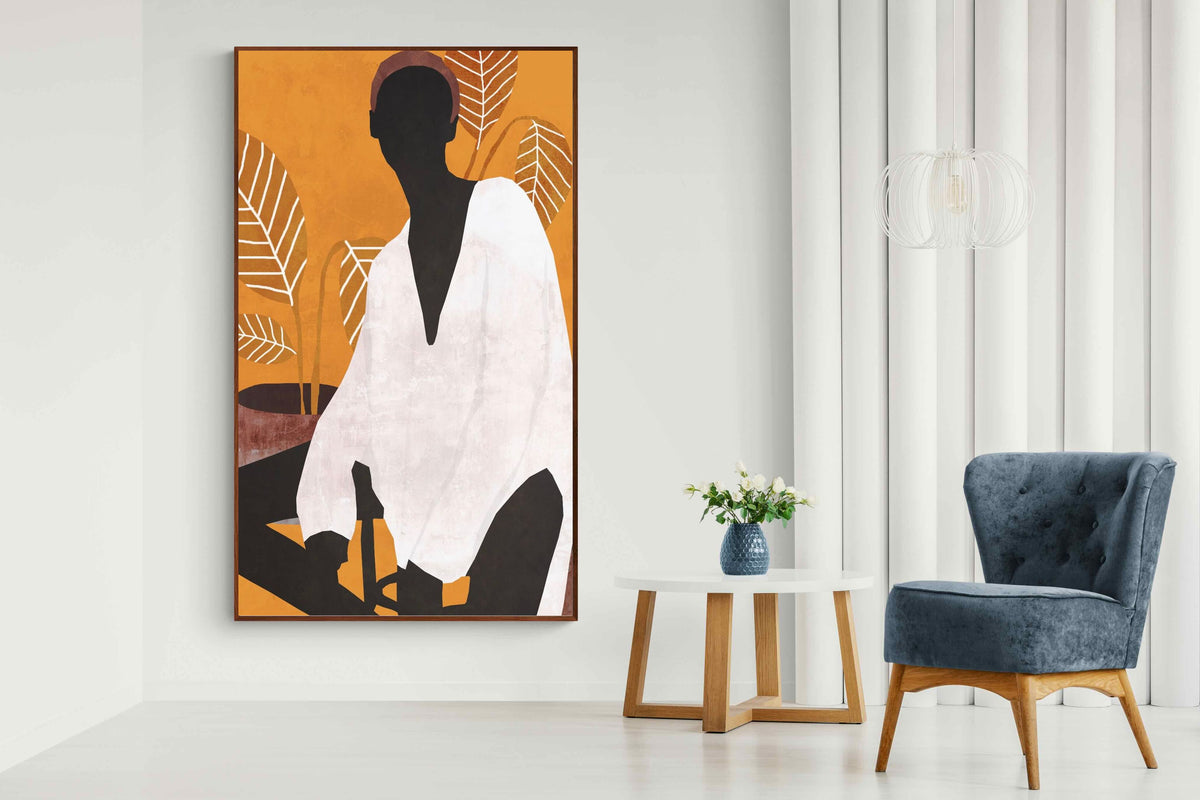Pixalot ® Calm Silhouette With Plants