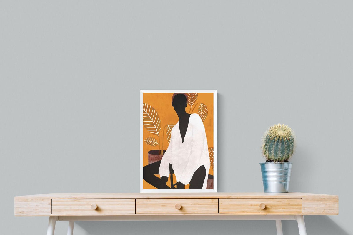 Pixalot ® Calm Silhouette With Plants