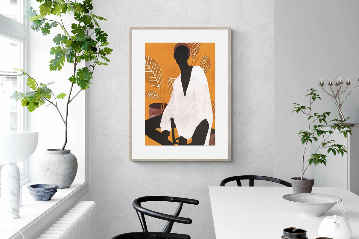 Pixalot ® Calm Silhouette With Plants
