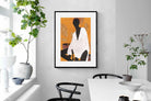Pixalot ® Calm Silhouette With Plants