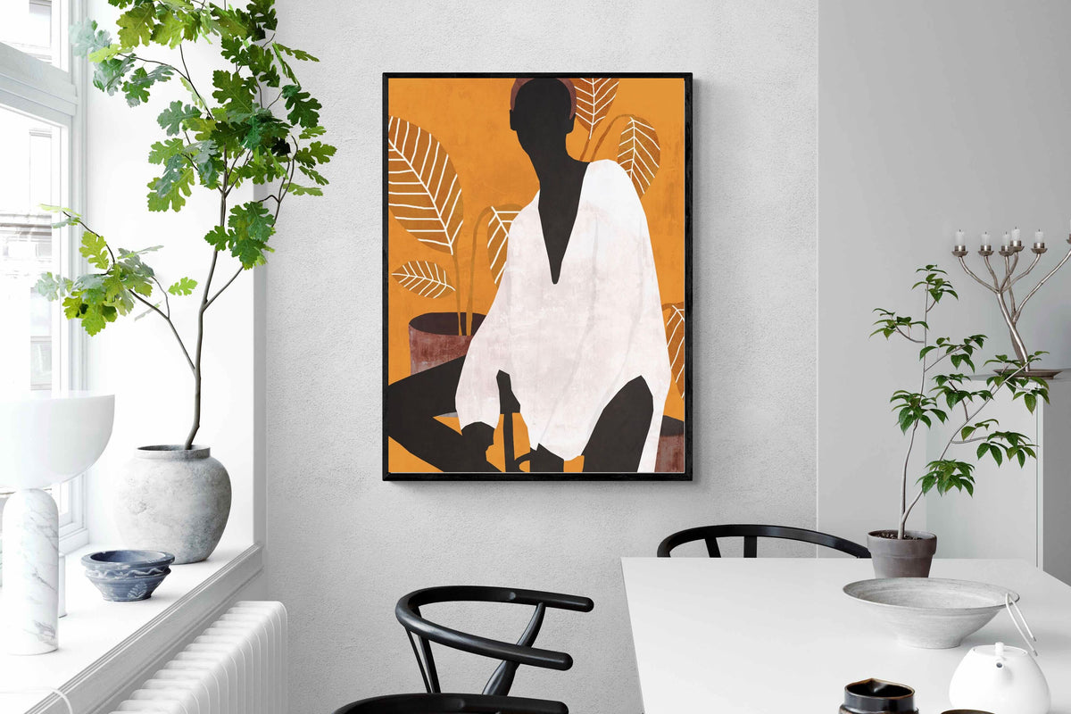 Pixalot ® Calm Silhouette With Plants
