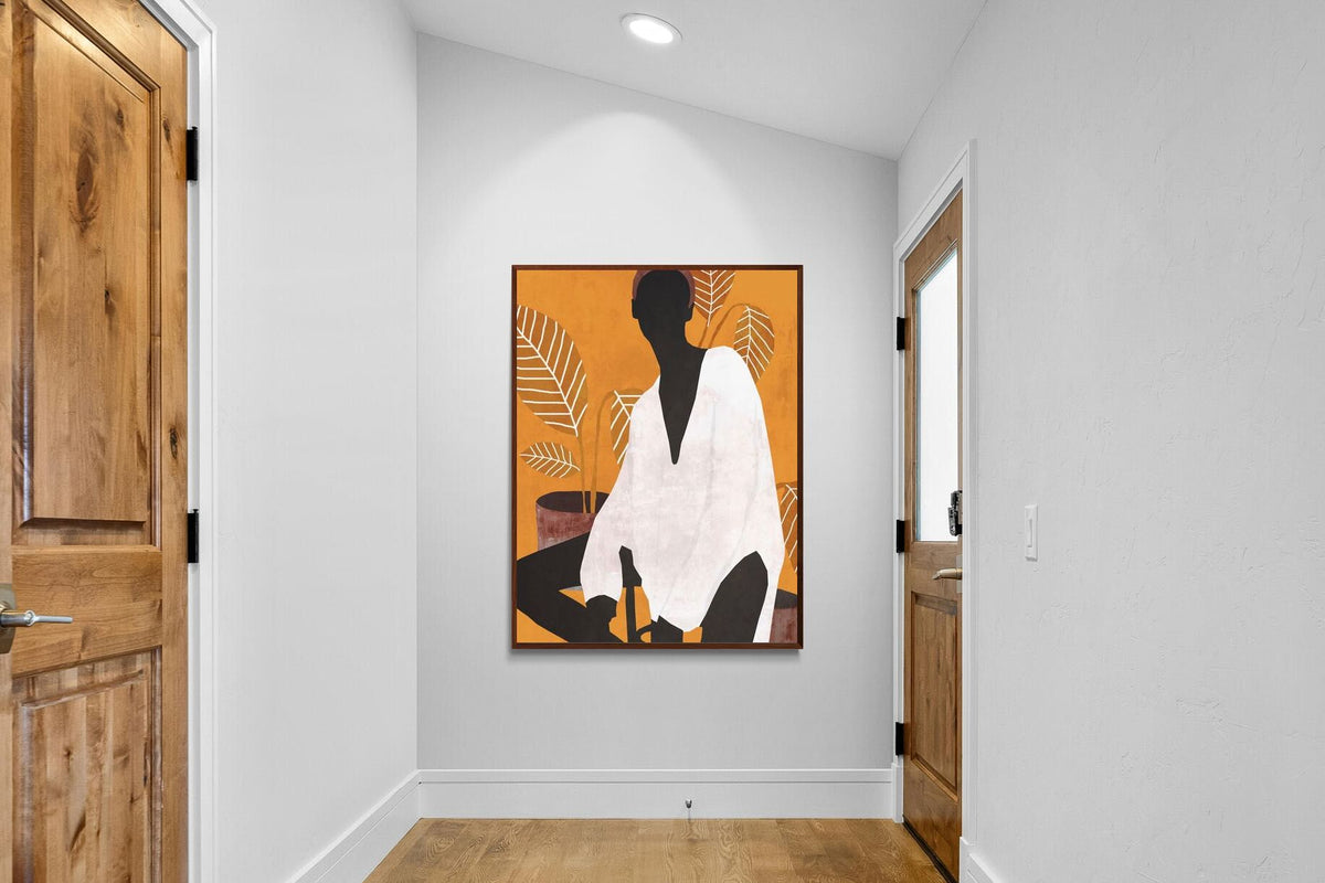 Pixalot ® Calm Silhouette With Plants