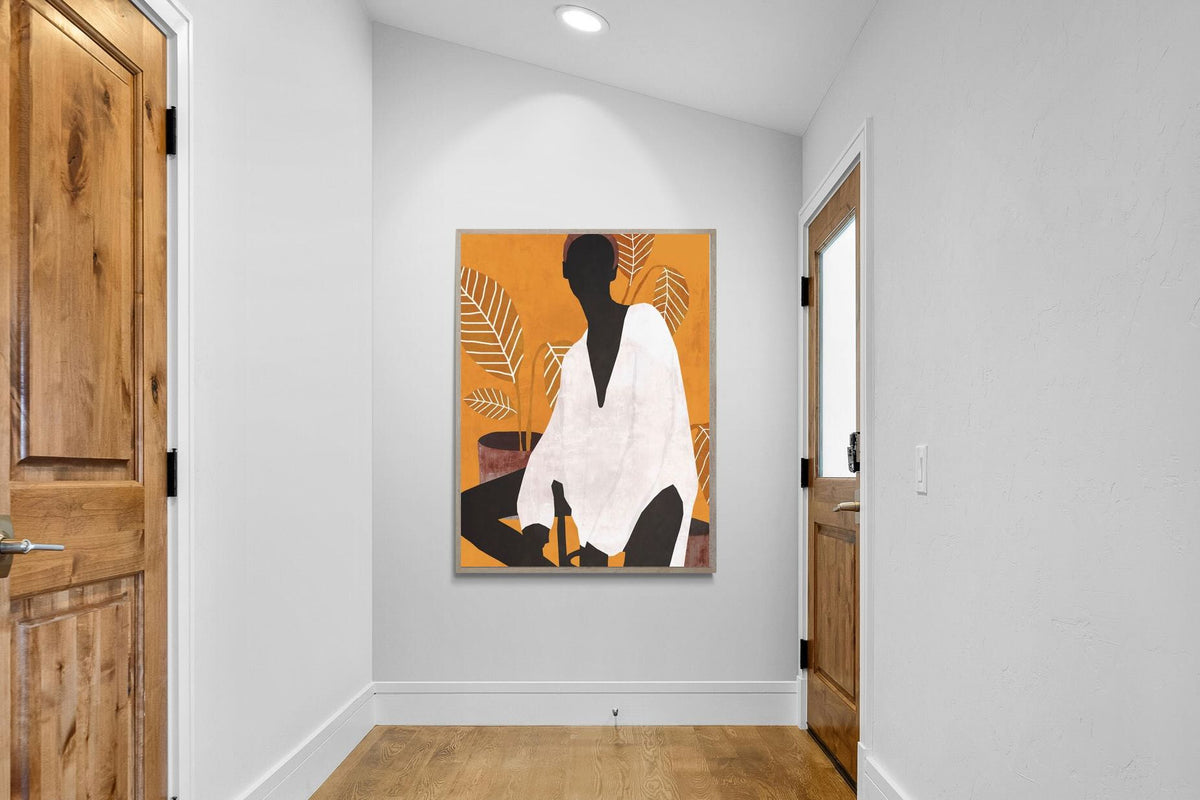 Pixalot ® Calm Silhouette With Plants