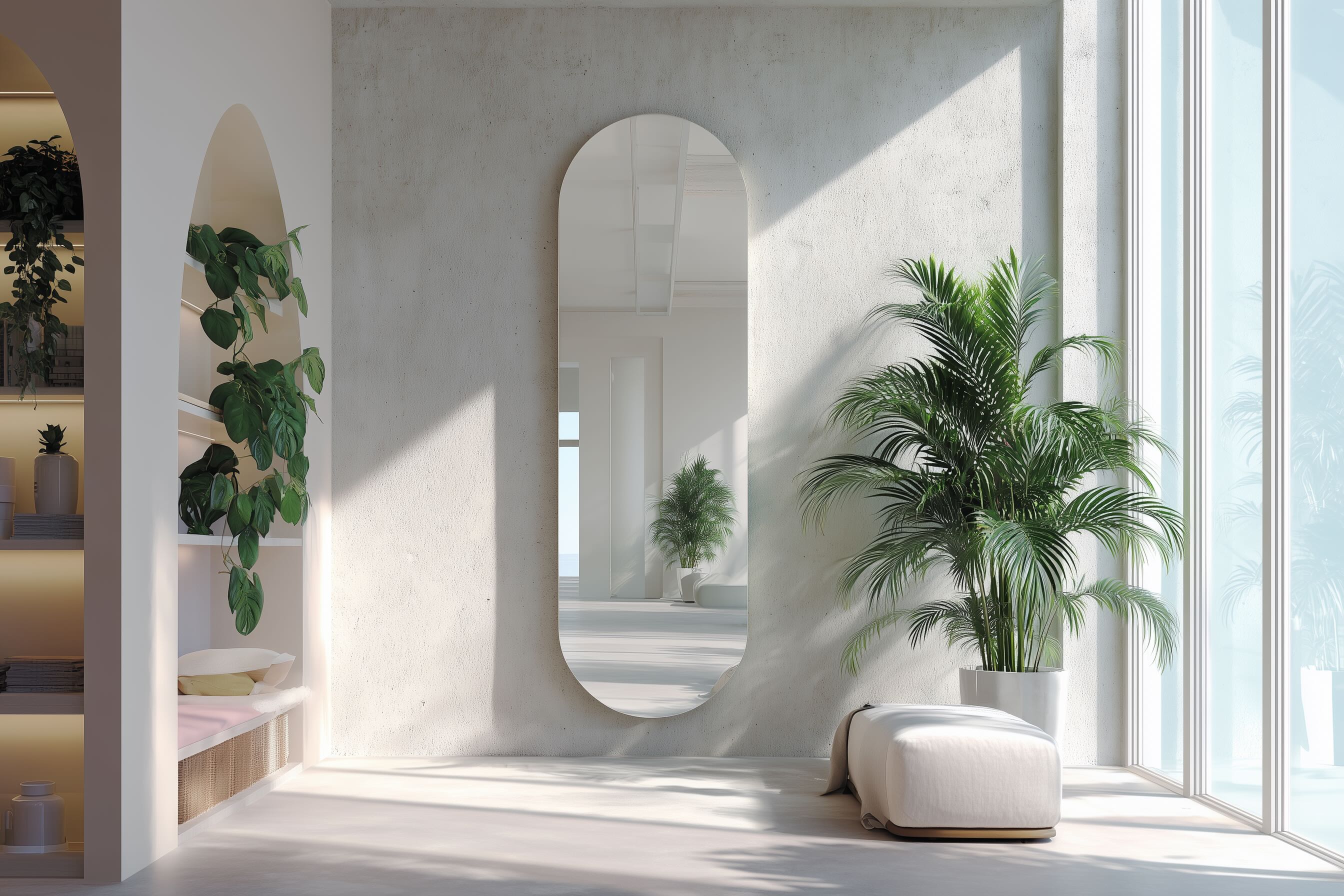 Capsule Mirror (Frameless)