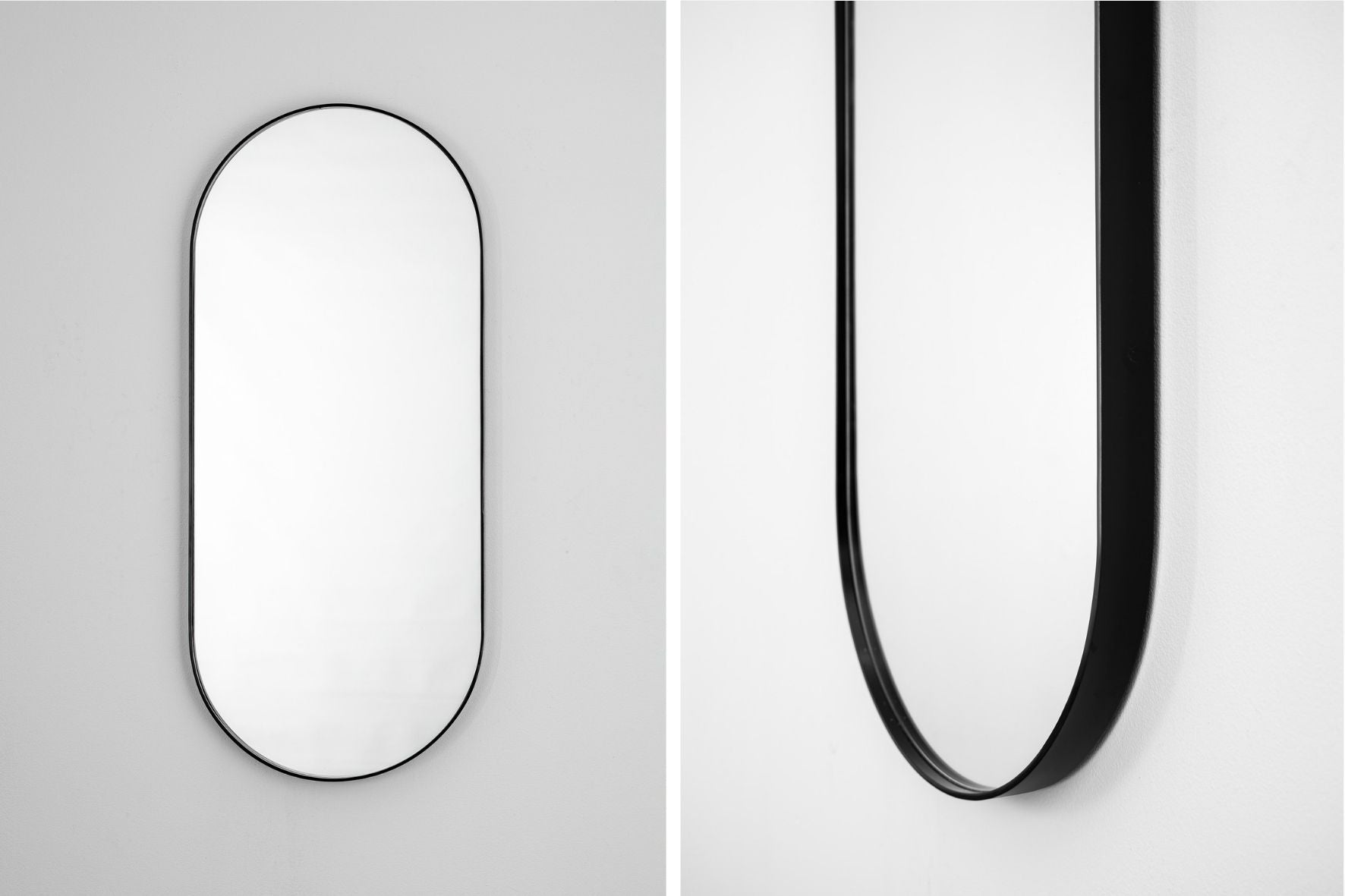 Capsule Mirror-Wall_Art-Black-Tall-Pixalot