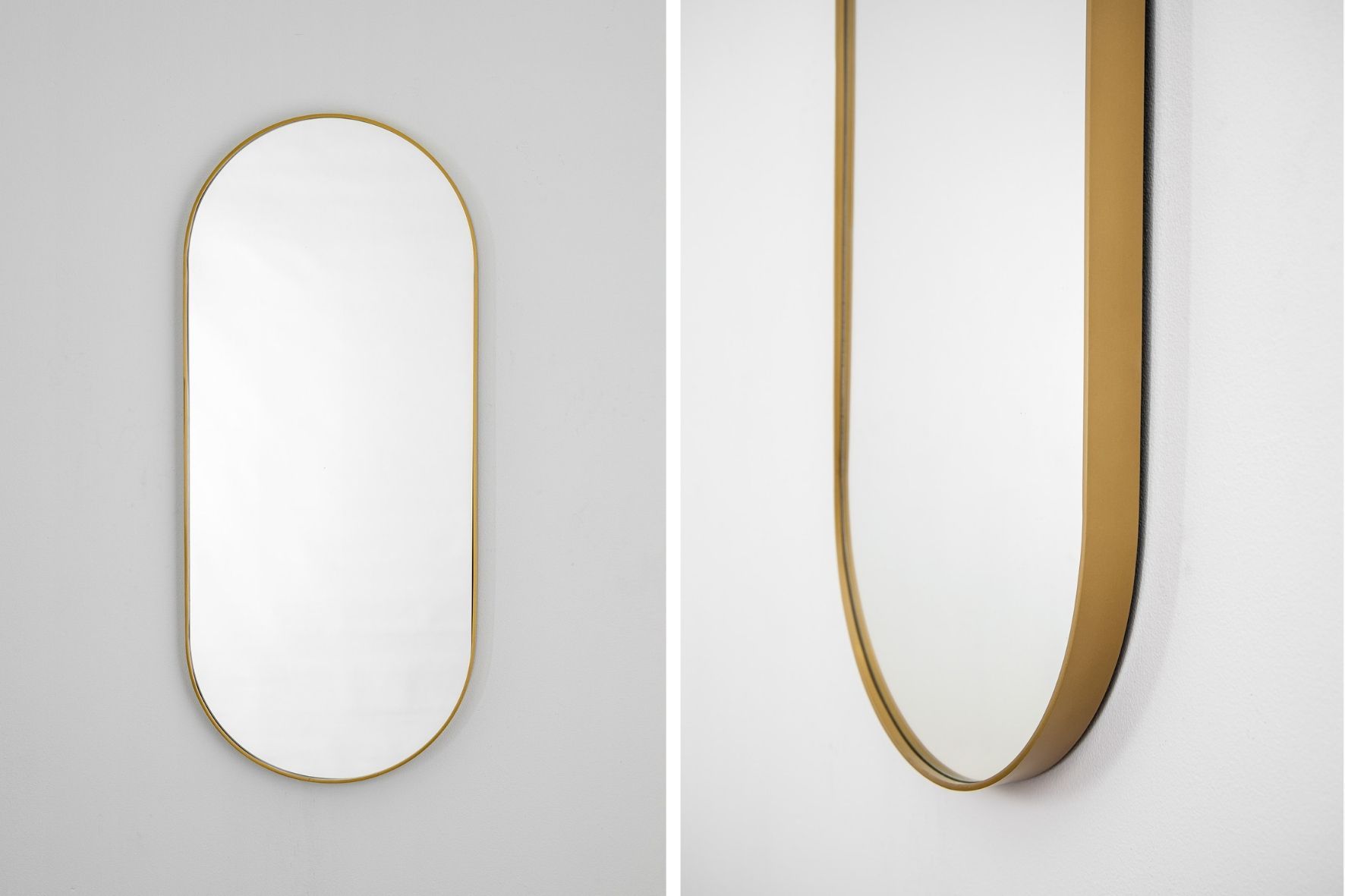 Capsule Mirror-Wall_Art-Gold-Tall-Pixalot