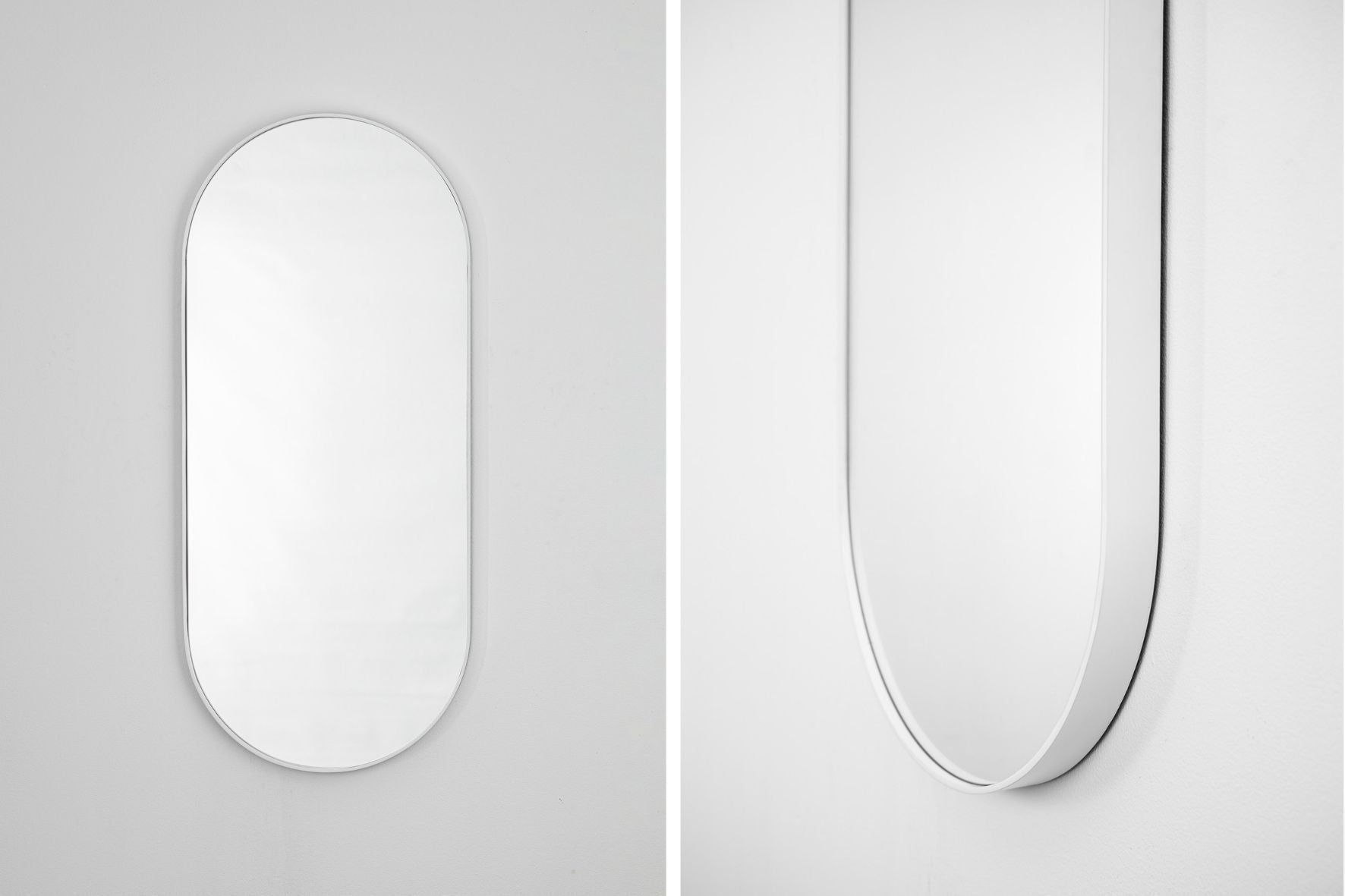 Capsule Mirror-Wall_Art-White-Tall-Pixalot