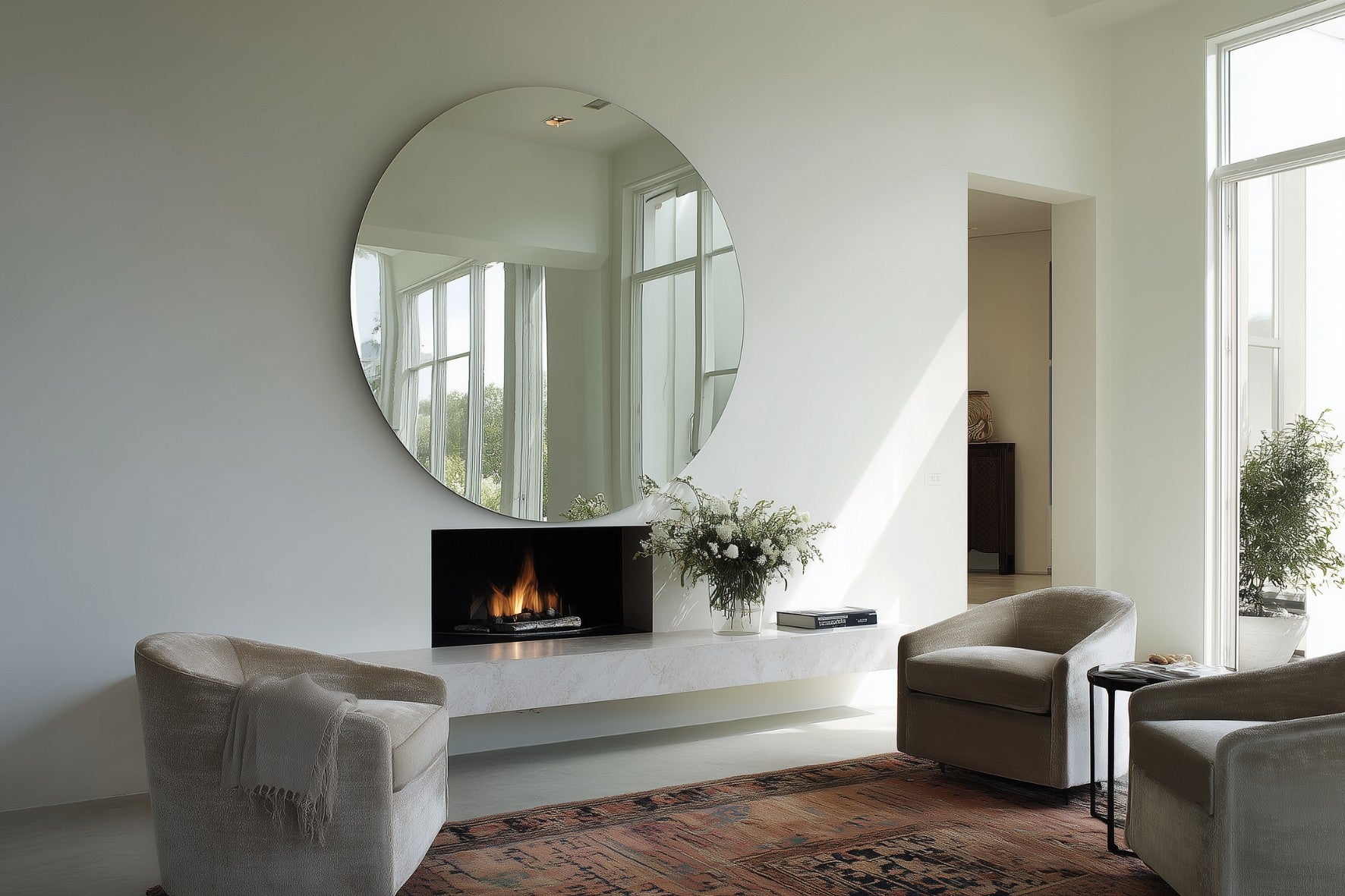 Circle Mirror (Frameless)