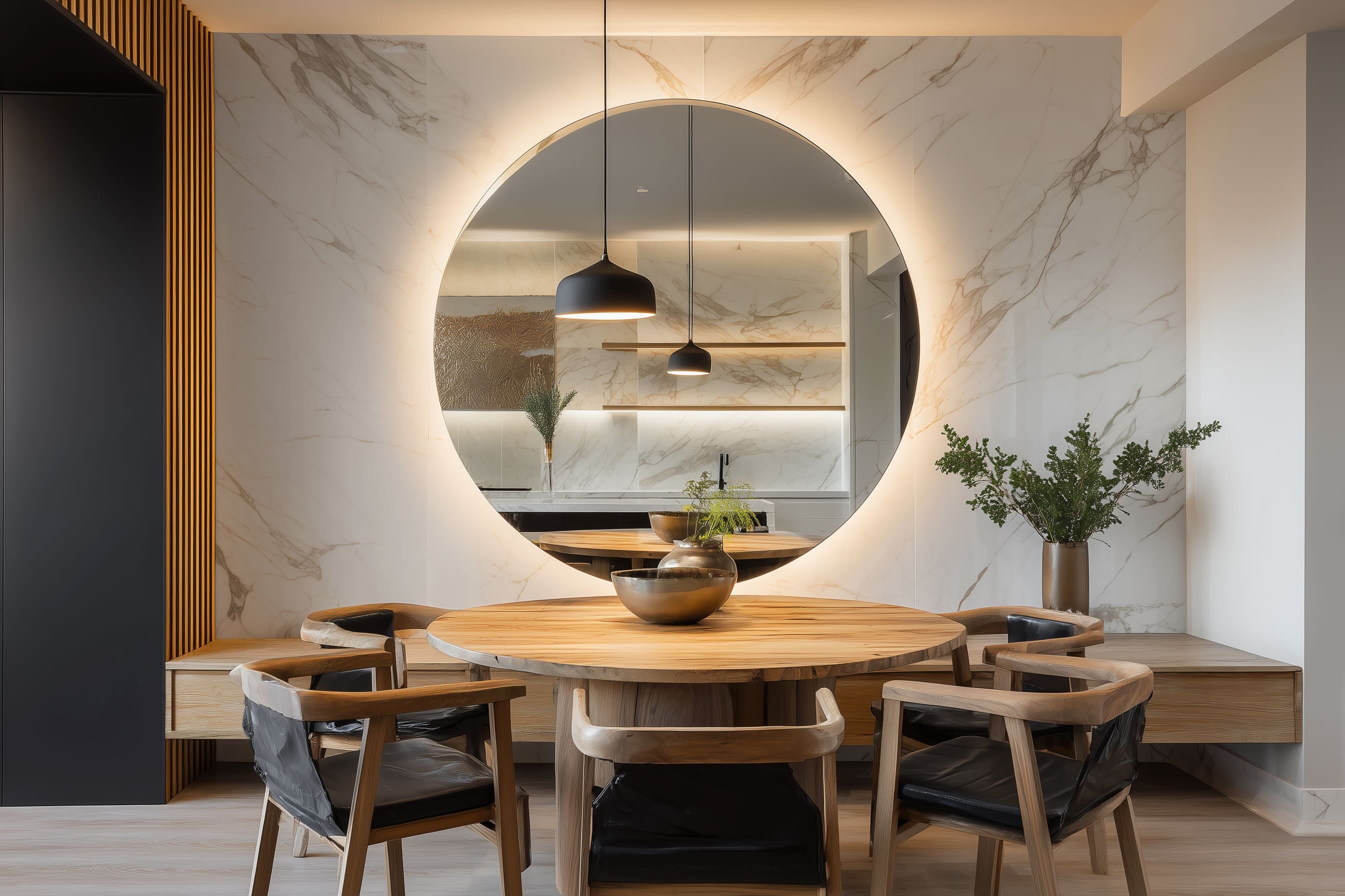Circle Mirror (Frameless)