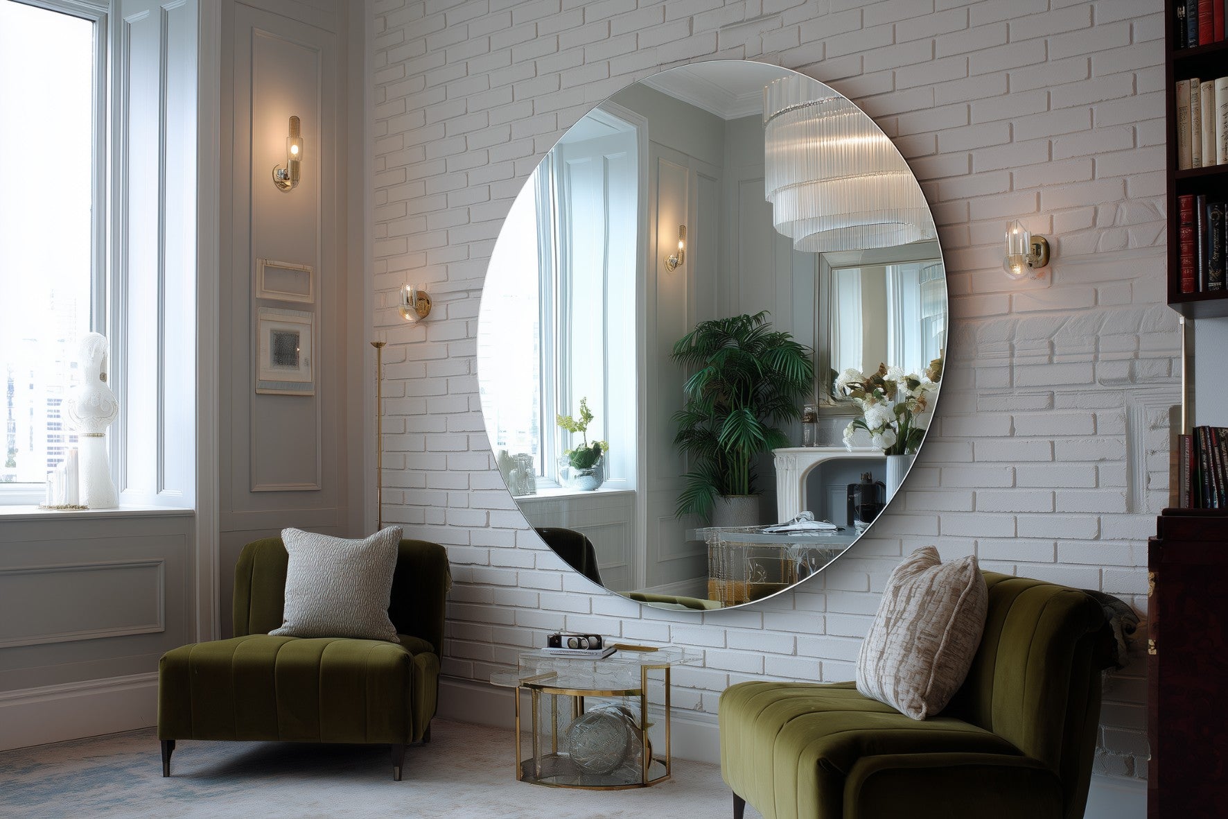 Circle Mirror (Frameless)