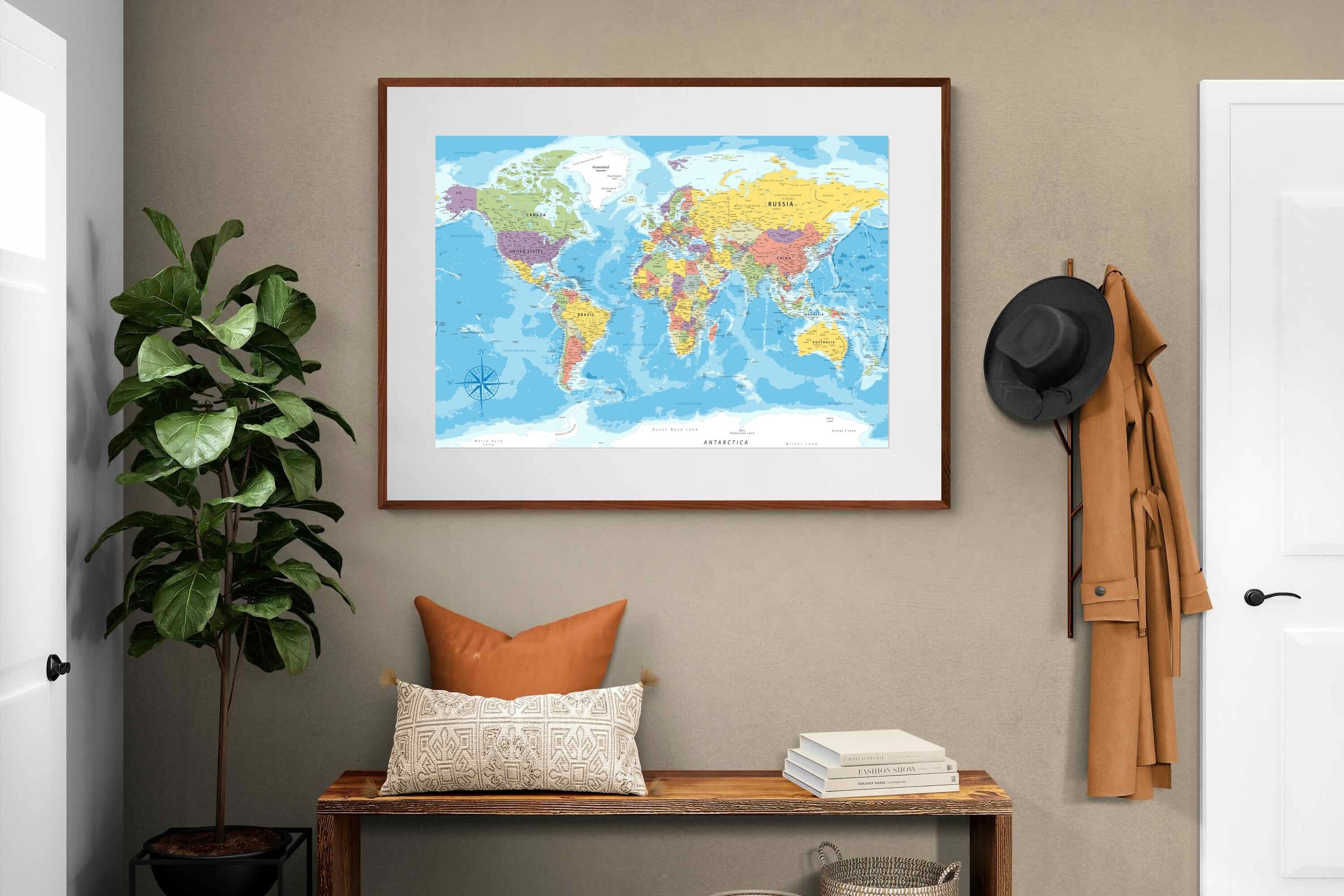 Pixalot Classic World Map