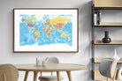 Pixalot Classic World Map