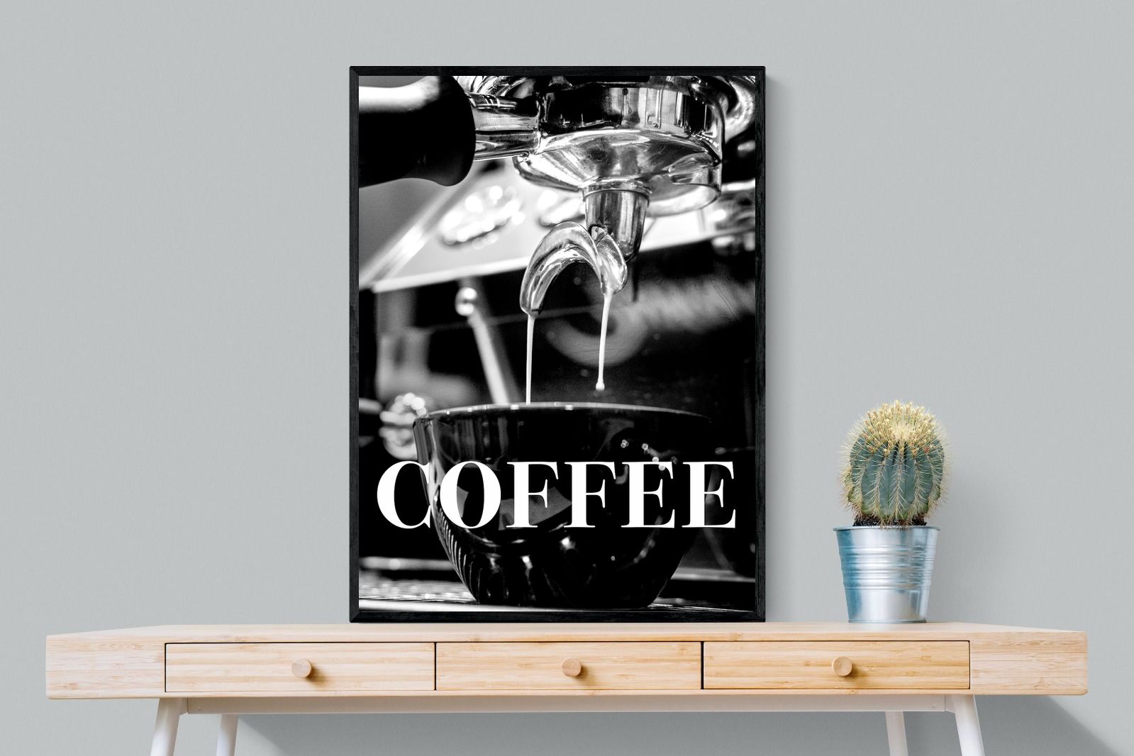 Pixalot Coffee Poster
