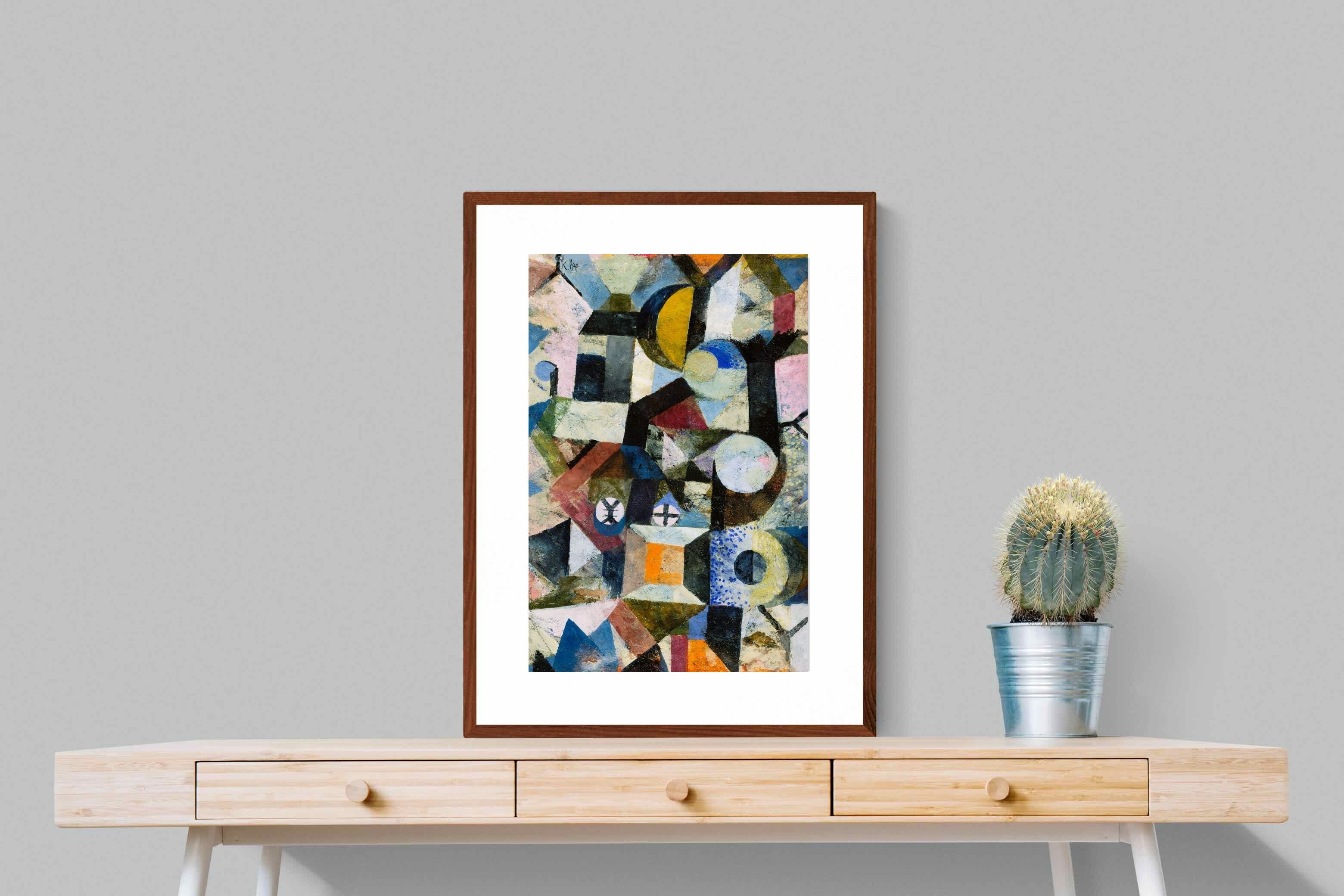 Pixalot Composition with the Yellow Half-Moon and the Y