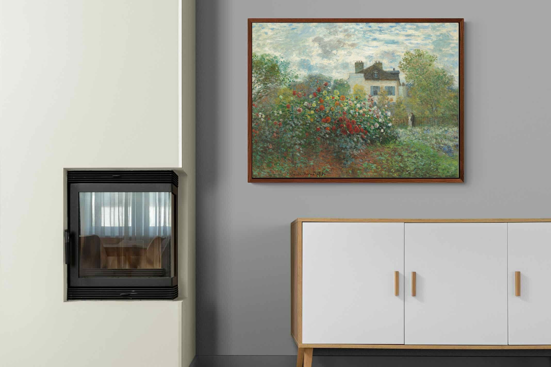 Pixalot Corner of the Garden with Dahlias