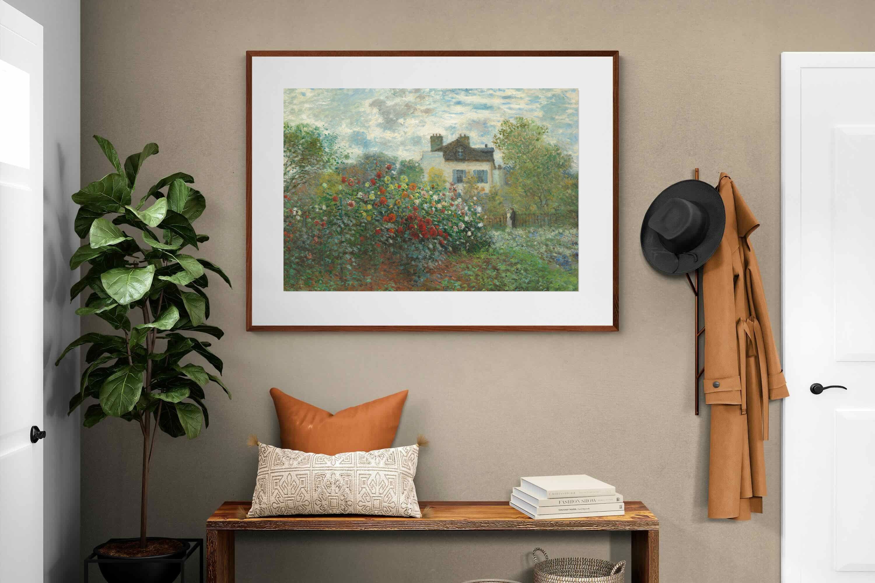 Pixalot Corner of the Garden with Dahlias