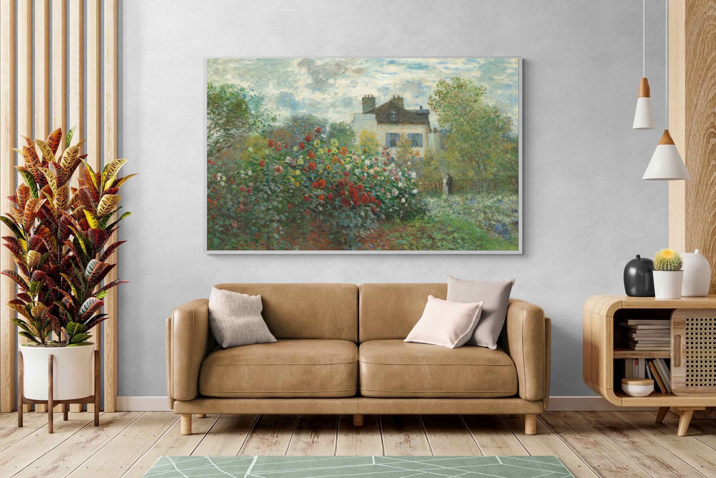 Pixalot Corner of the Garden with Dahlias