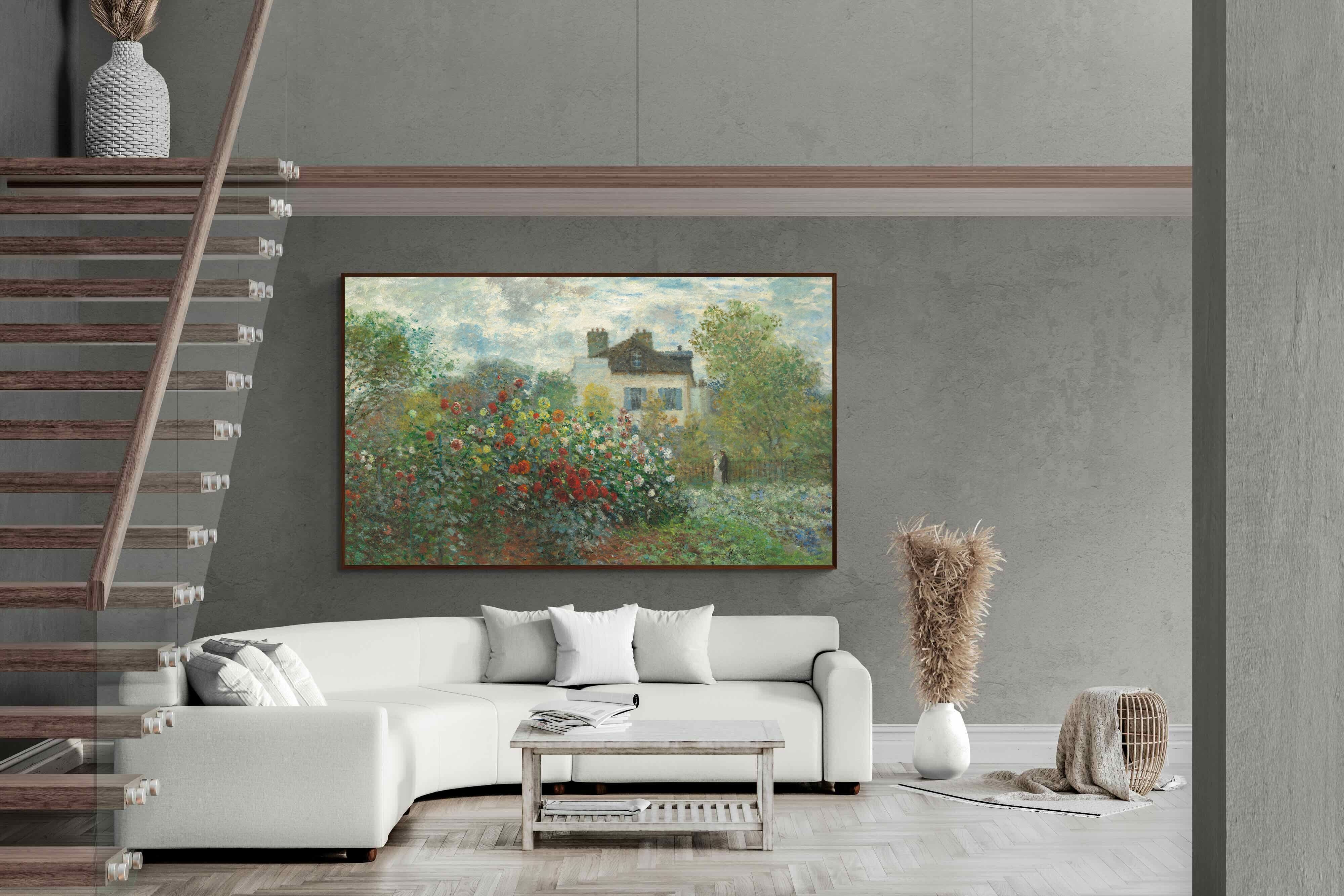 Pixalot Corner of the Garden with Dahlias