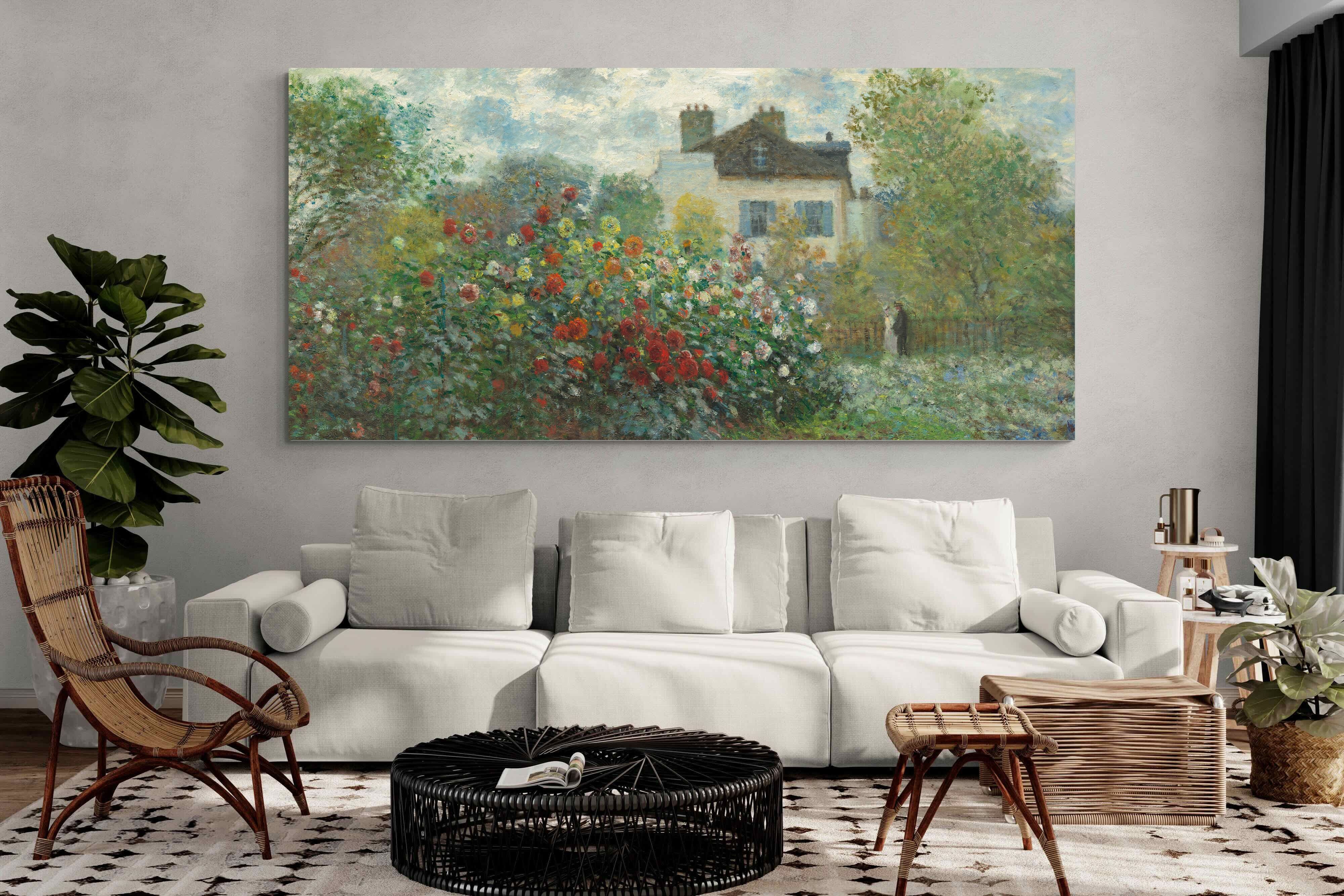 Pixalot Corner of the Garden with Dahlias