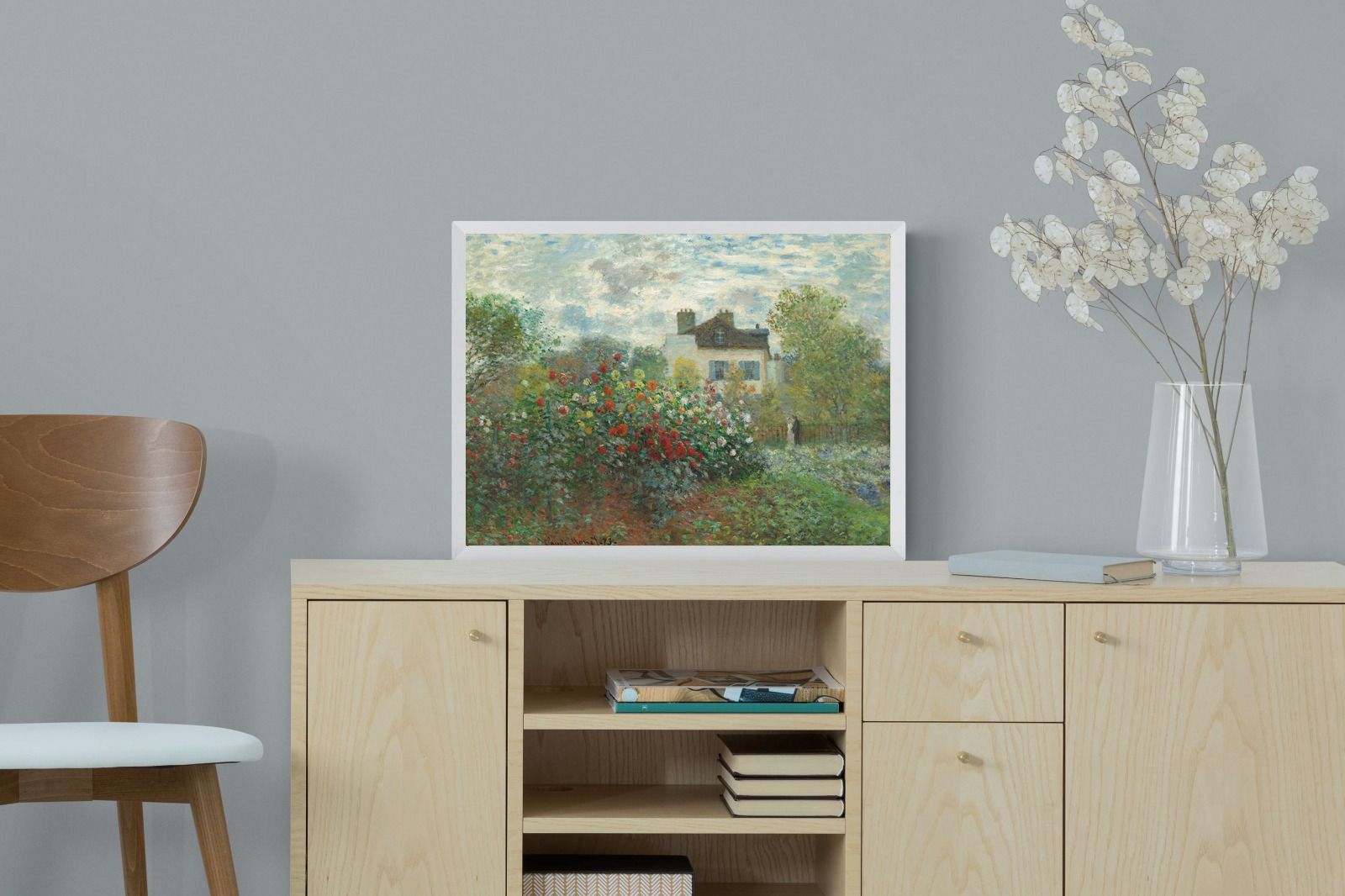 Pixalot Corner of the Garden with Dahlias