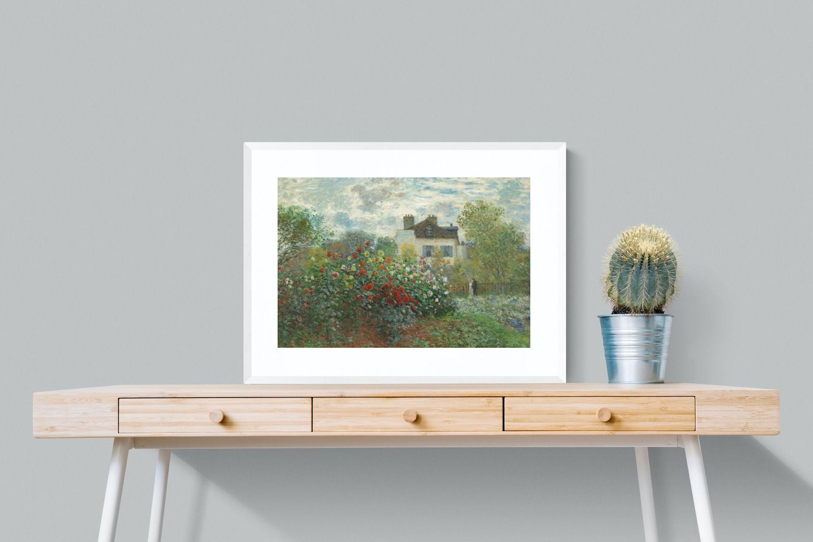 Pixalot Corner of the Garden with Dahlias