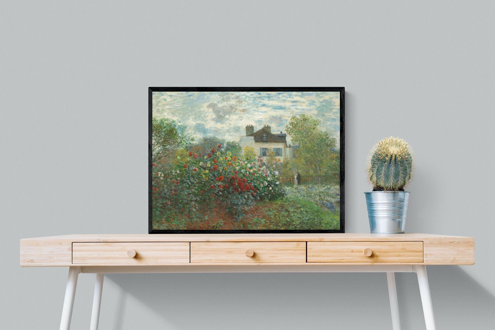 Pixalot Corner of the Garden with Dahlias