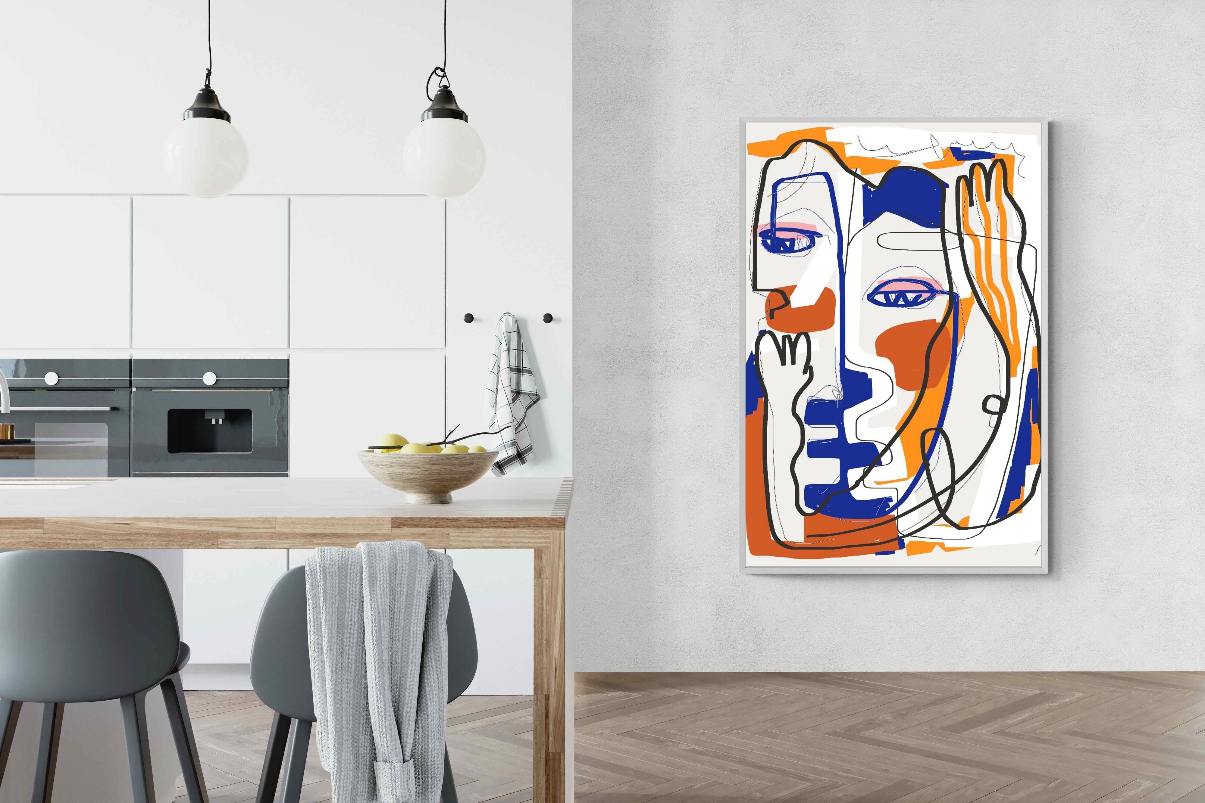 Pixalot Cubist Face