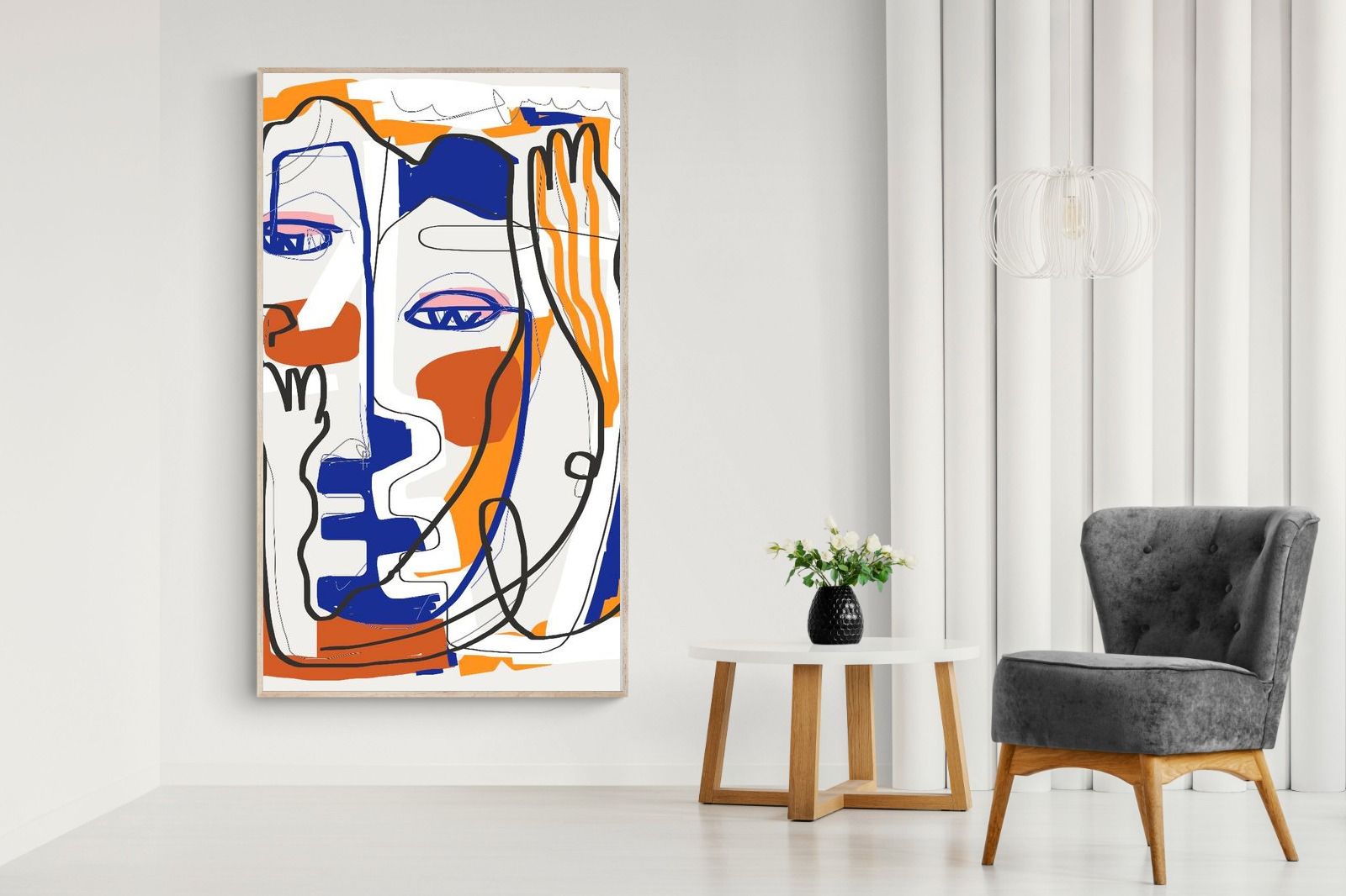 Pixalot Cubist Face