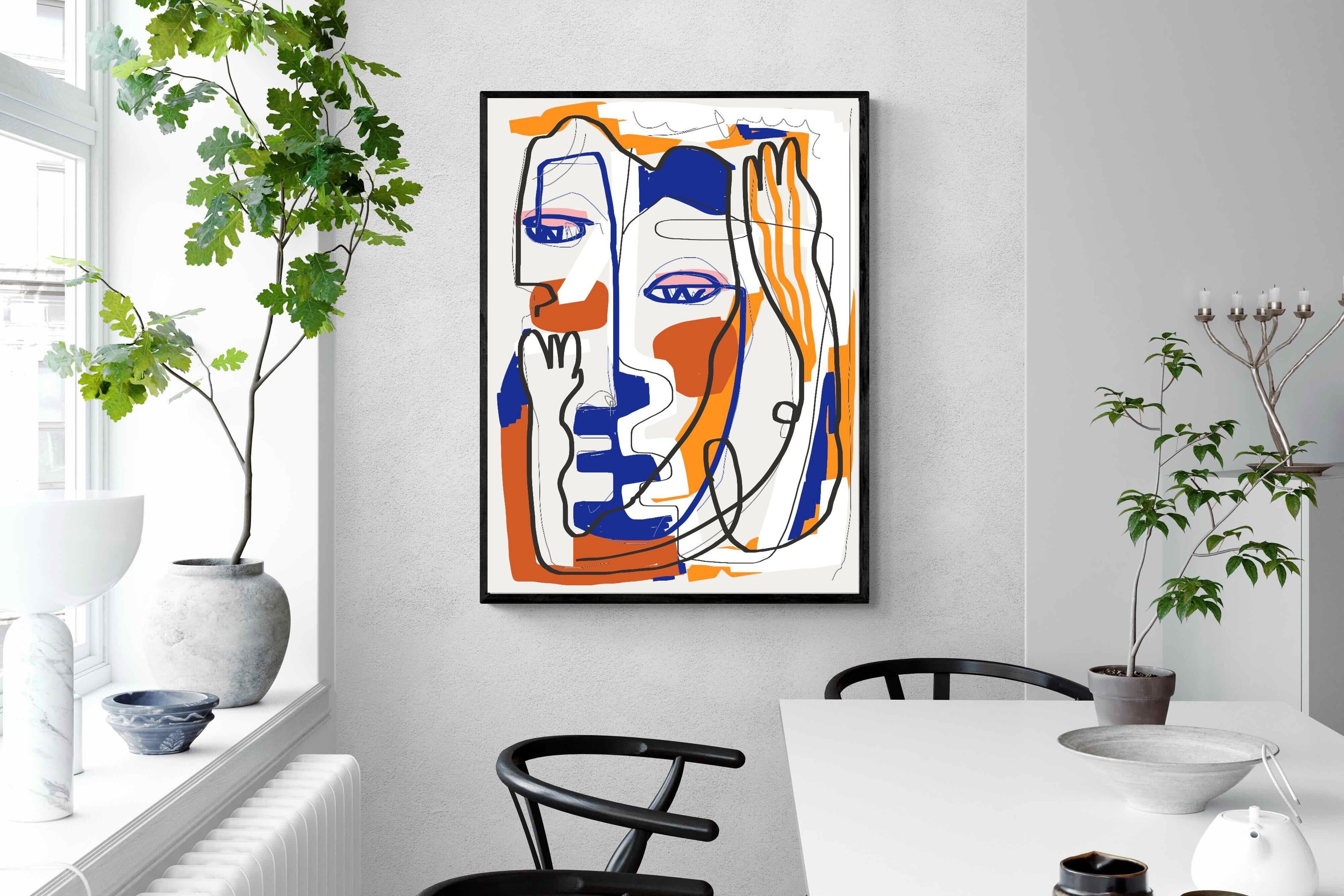 Pixalot Cubist Face