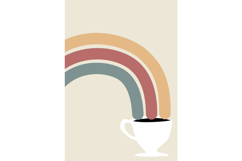 Cup At The End of The Rainbow-Wall_Art-Pixalot