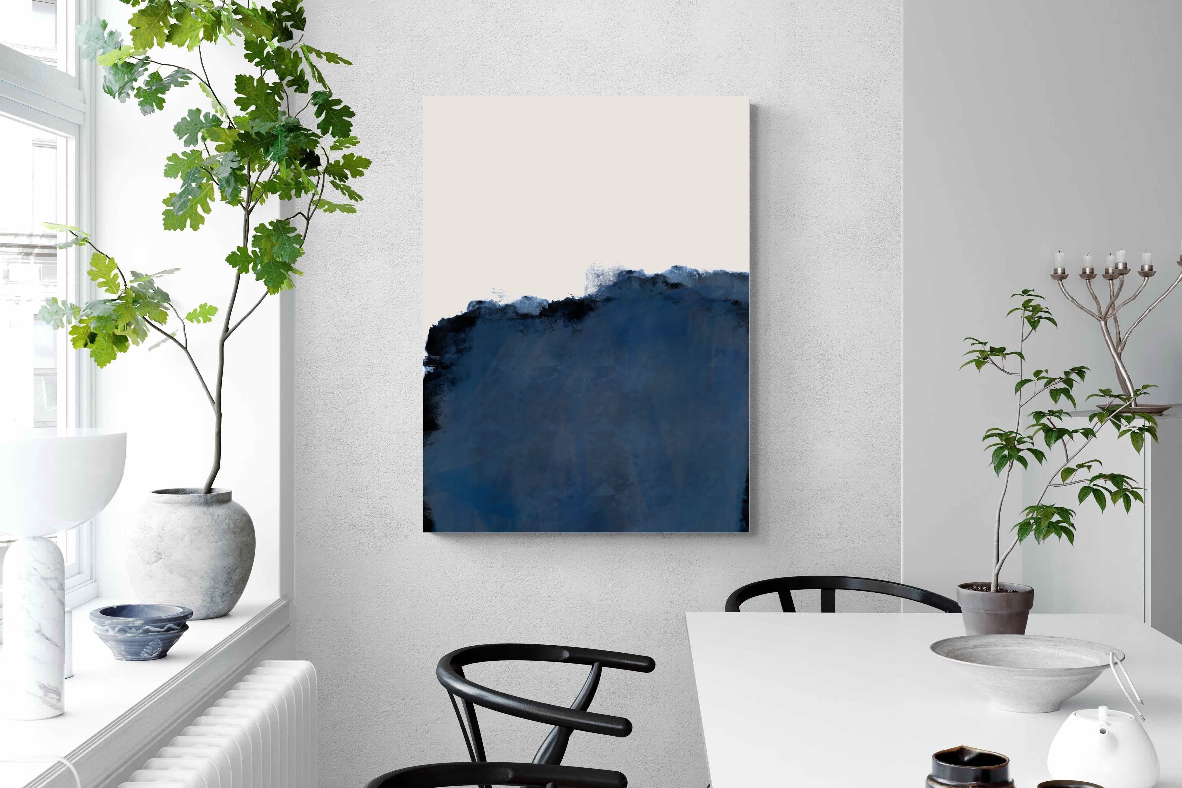 Pixalot Deep Blue Abstract