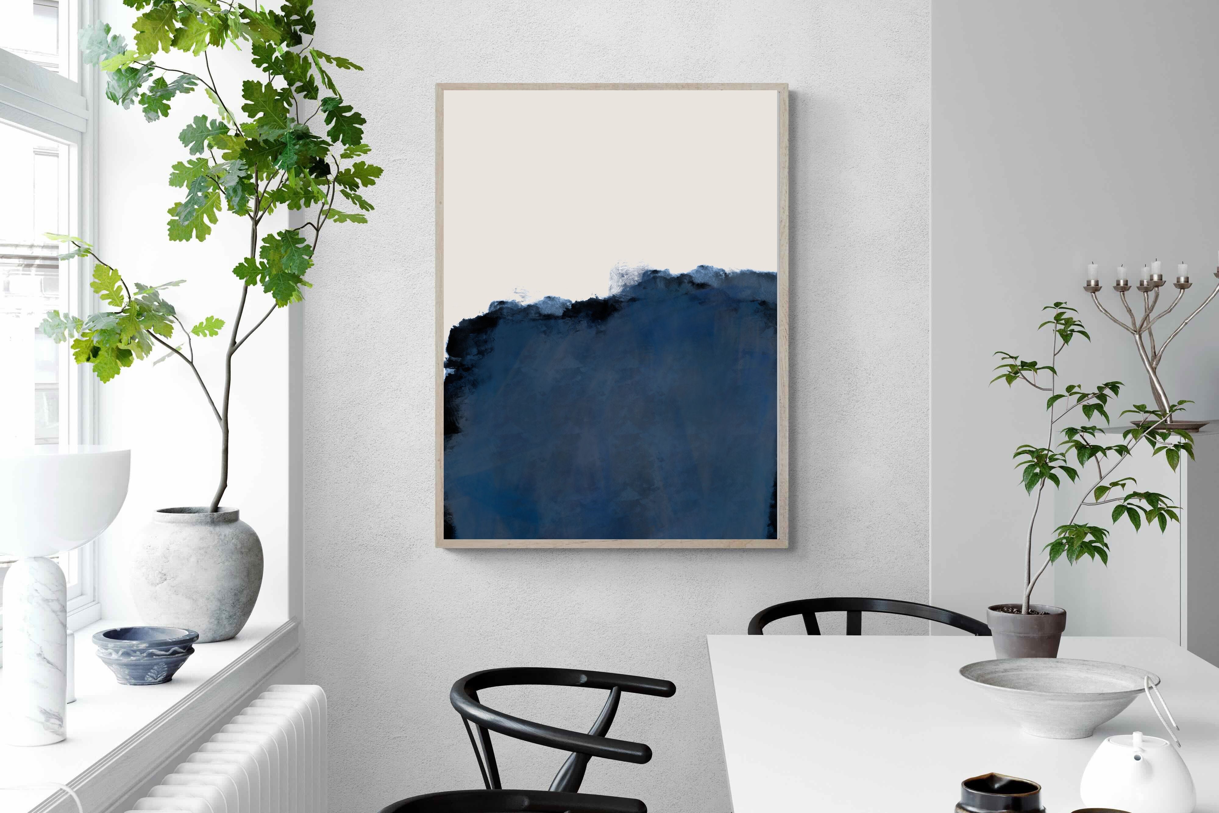 Pixalot Deep Blue Abstract