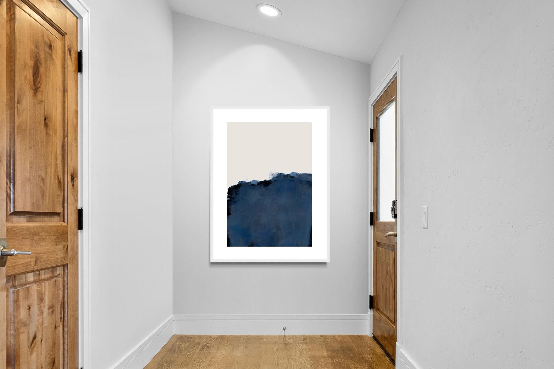 Pixalot Deep Blue Abstract