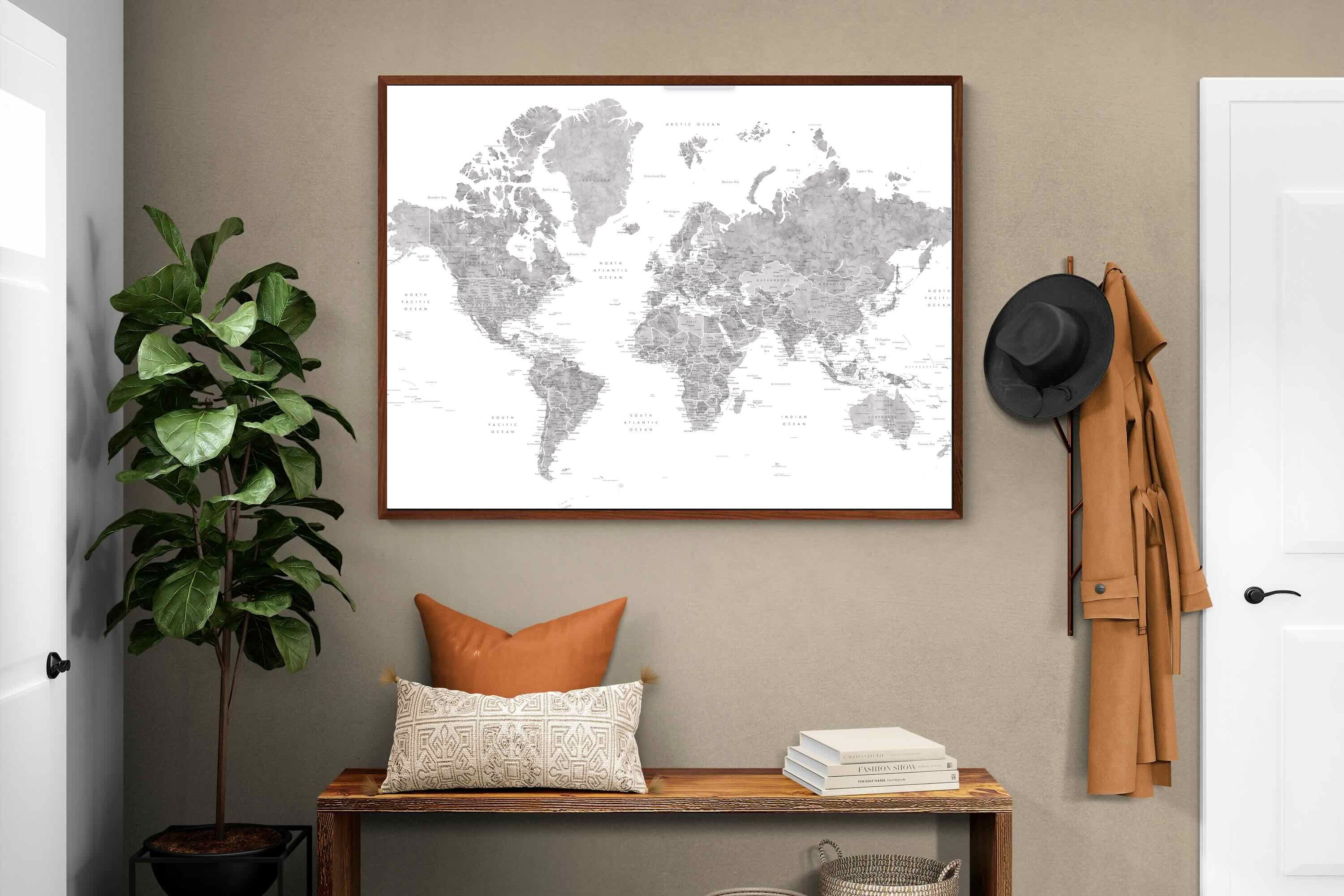Pixalot Detailed World (Grey)