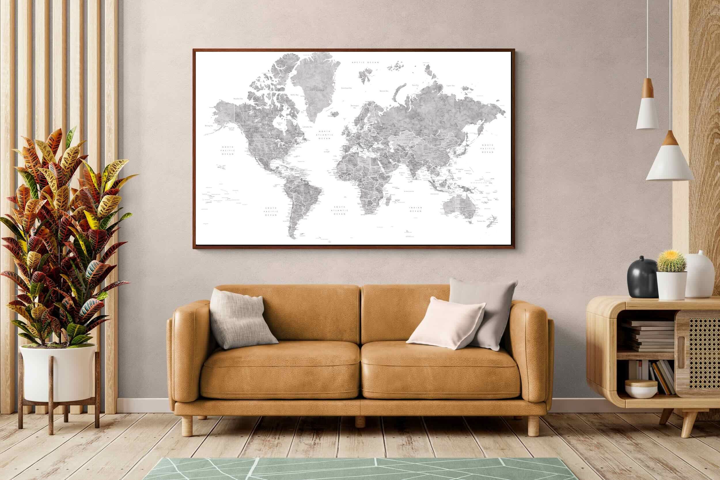 Pixalot Detailed World (Grey)