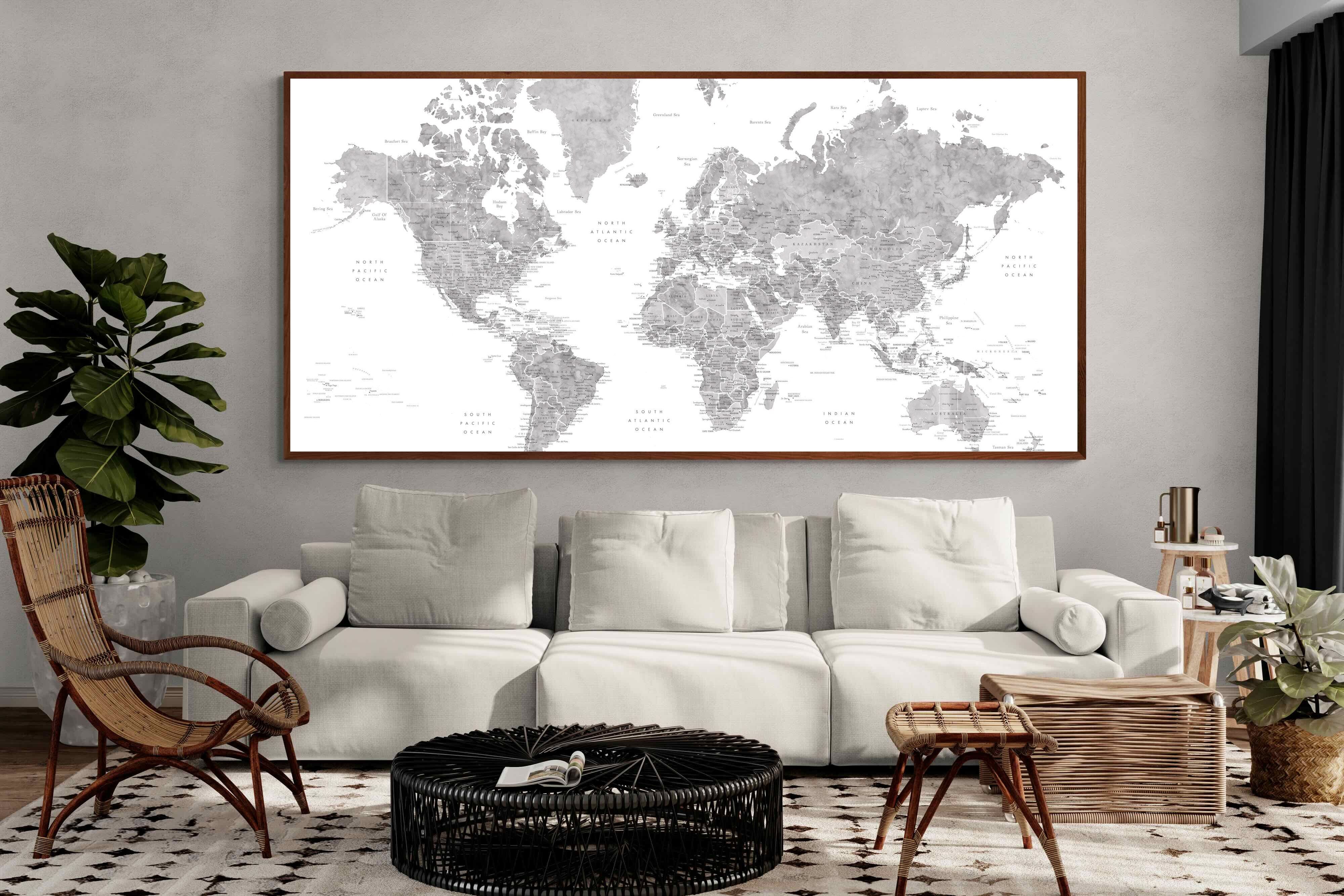 Pixalot Detailed World (Grey)