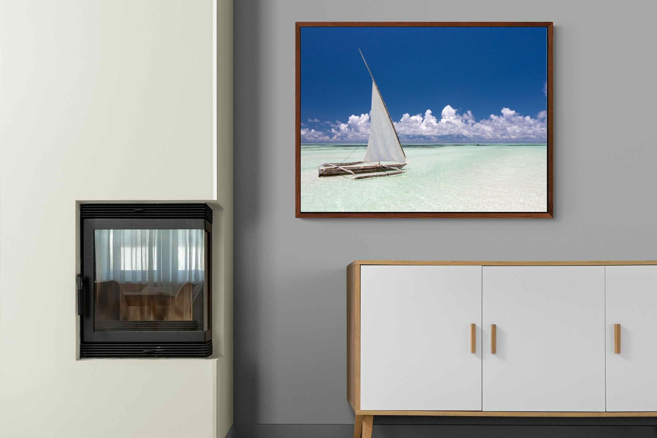Pixalot ® Dhow on Blue
