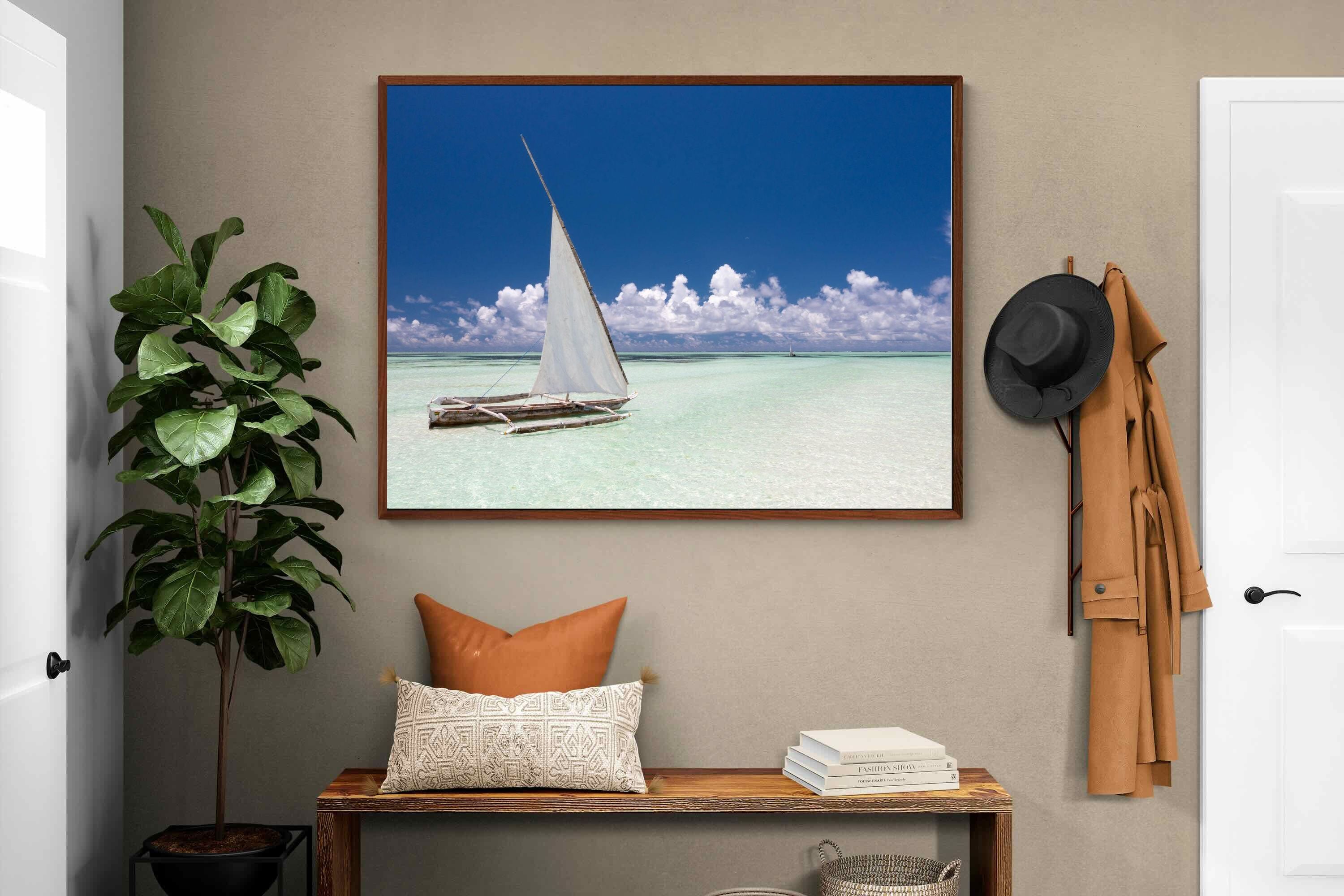 Pixalot ® Dhow on Blue