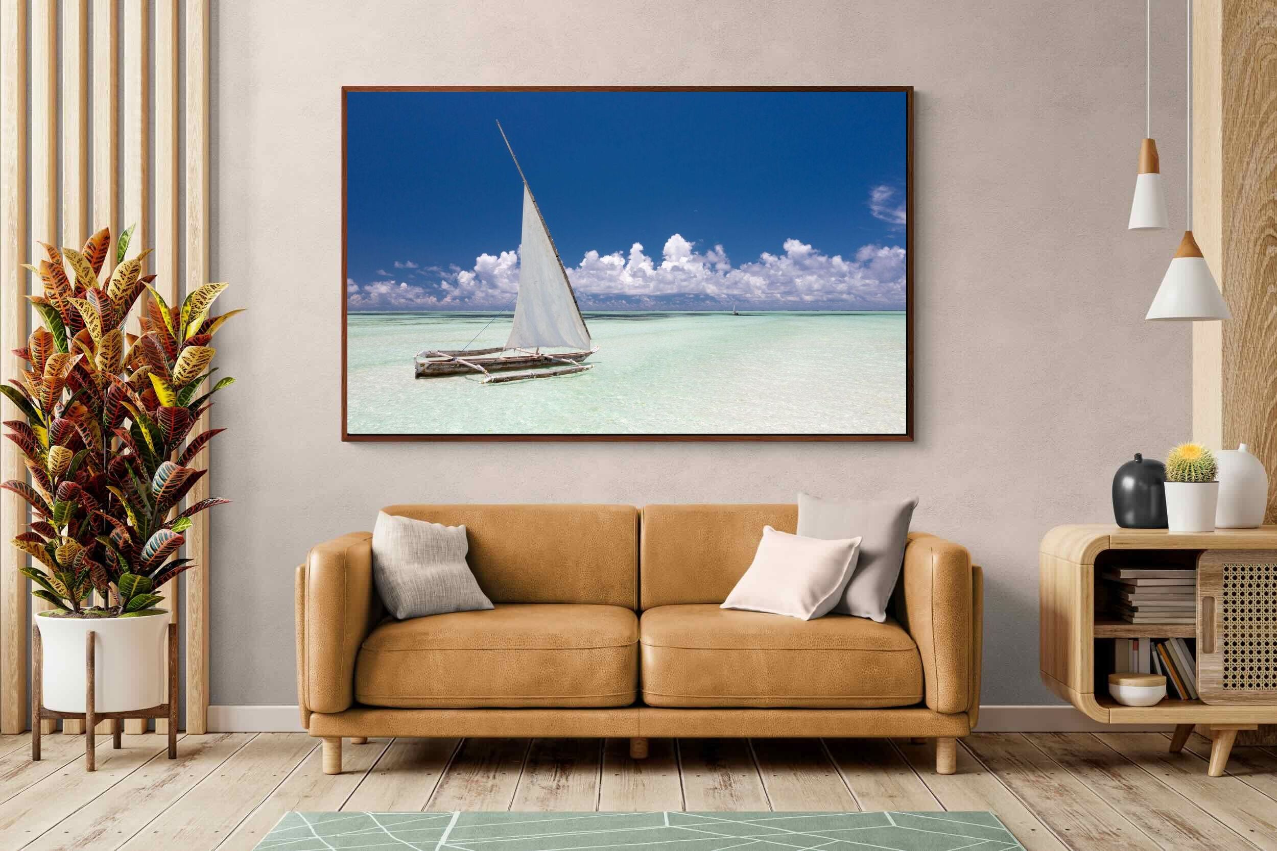 Pixalot ® Dhow on Blue