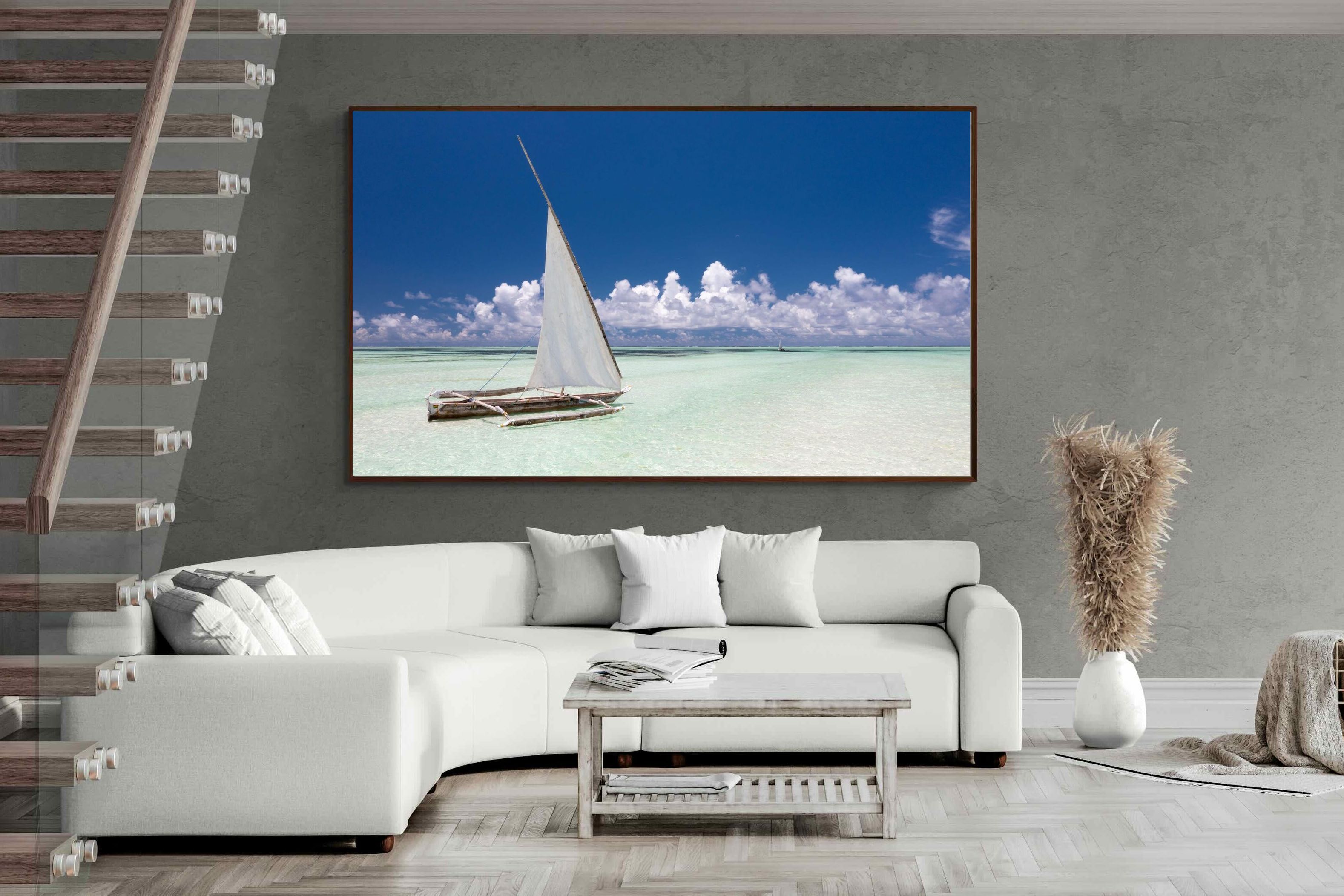 Pixalot ® Dhow on Blue