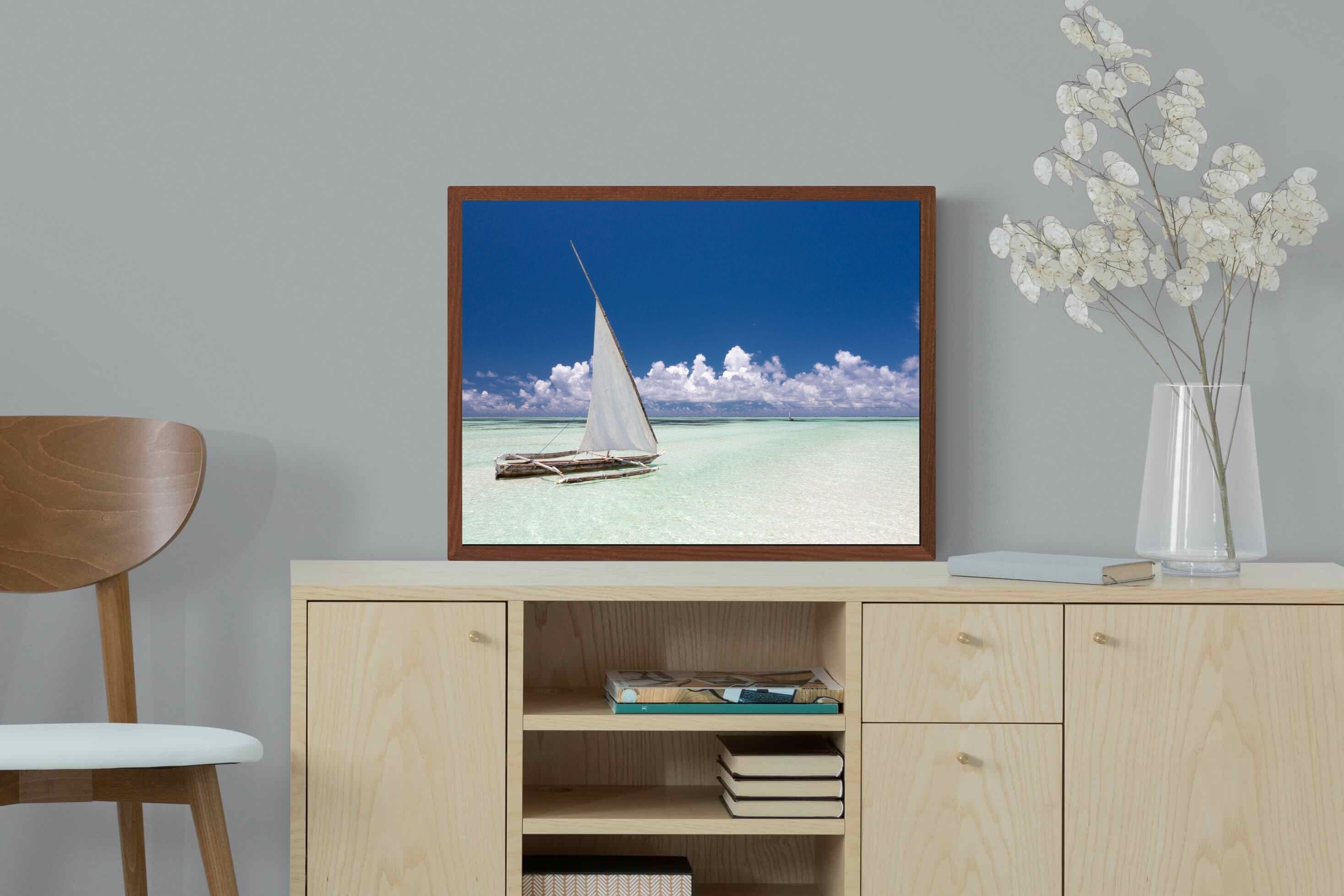 Pixalot ® Dhow on Blue