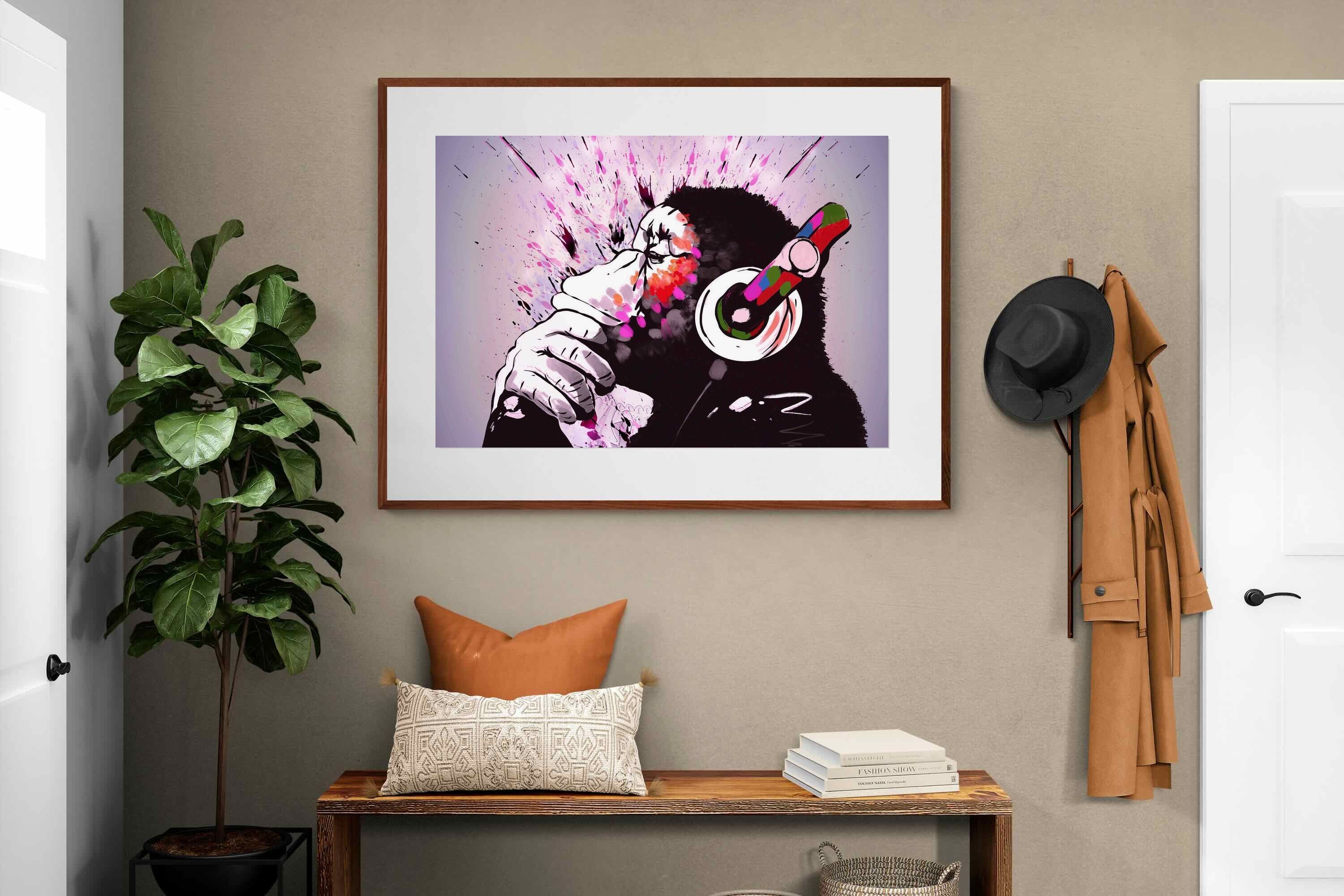 Pixalot DJ Monkey (Pink)