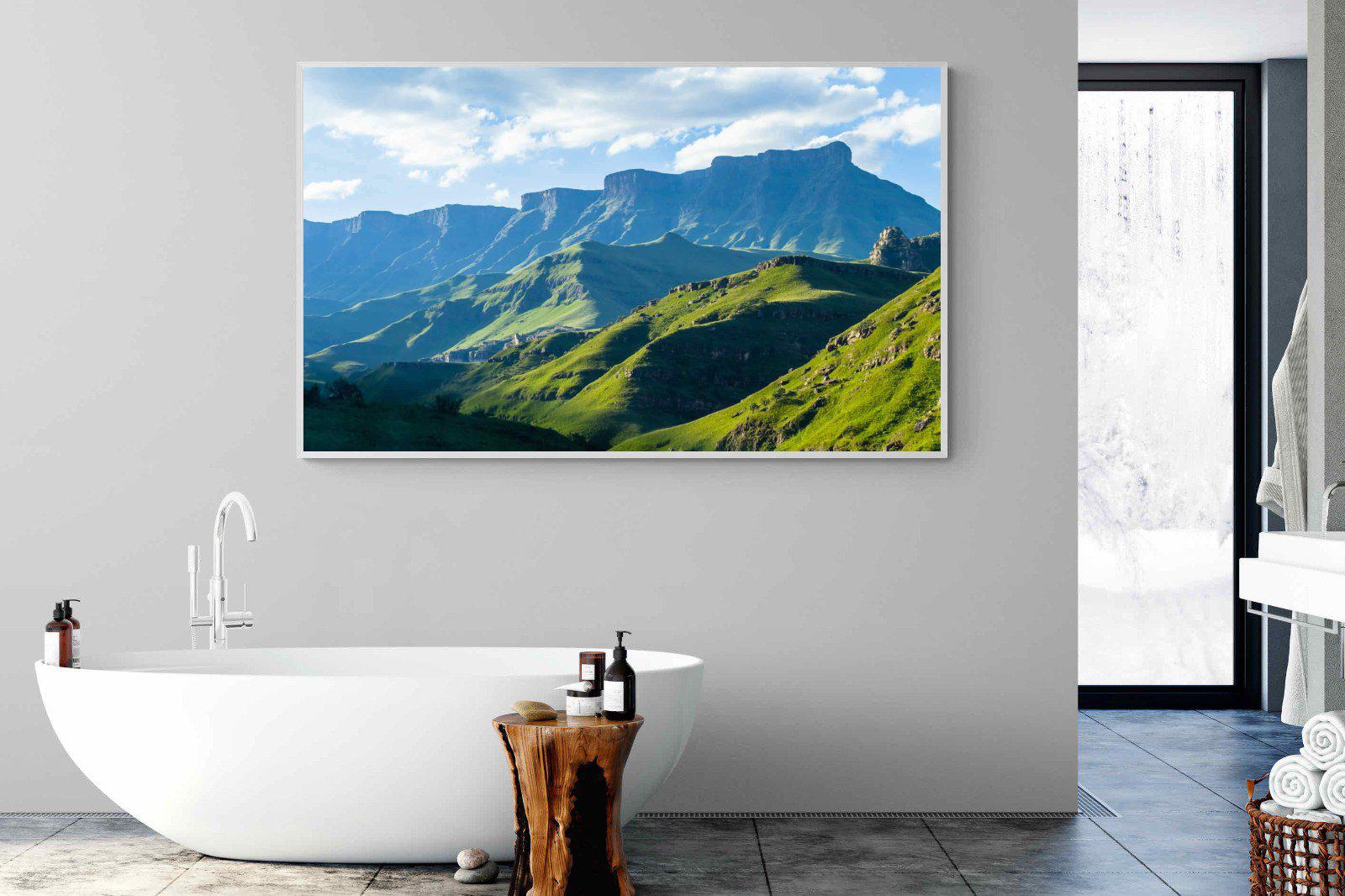 Drakensberg-Wall_Art-180 x 110cm-Mounted Canvas-White-Pixalot