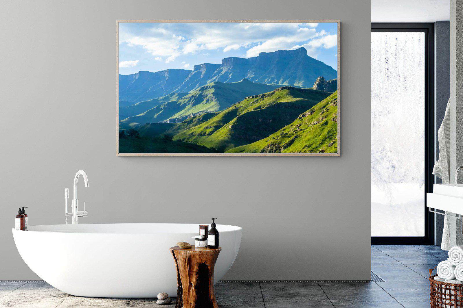 Drakensberg-Wall_Art-180 x 110cm-Mounted Canvas-Wood-Pixalot