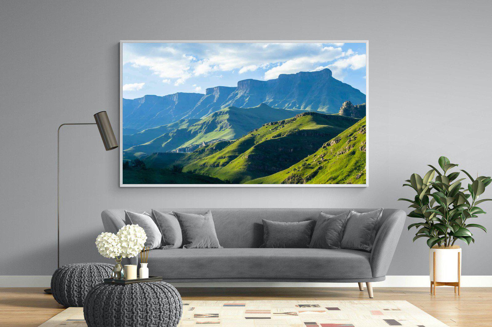 Drakensberg-Wall_Art-220 x 130cm-Mounted Canvas-White-Pixalot