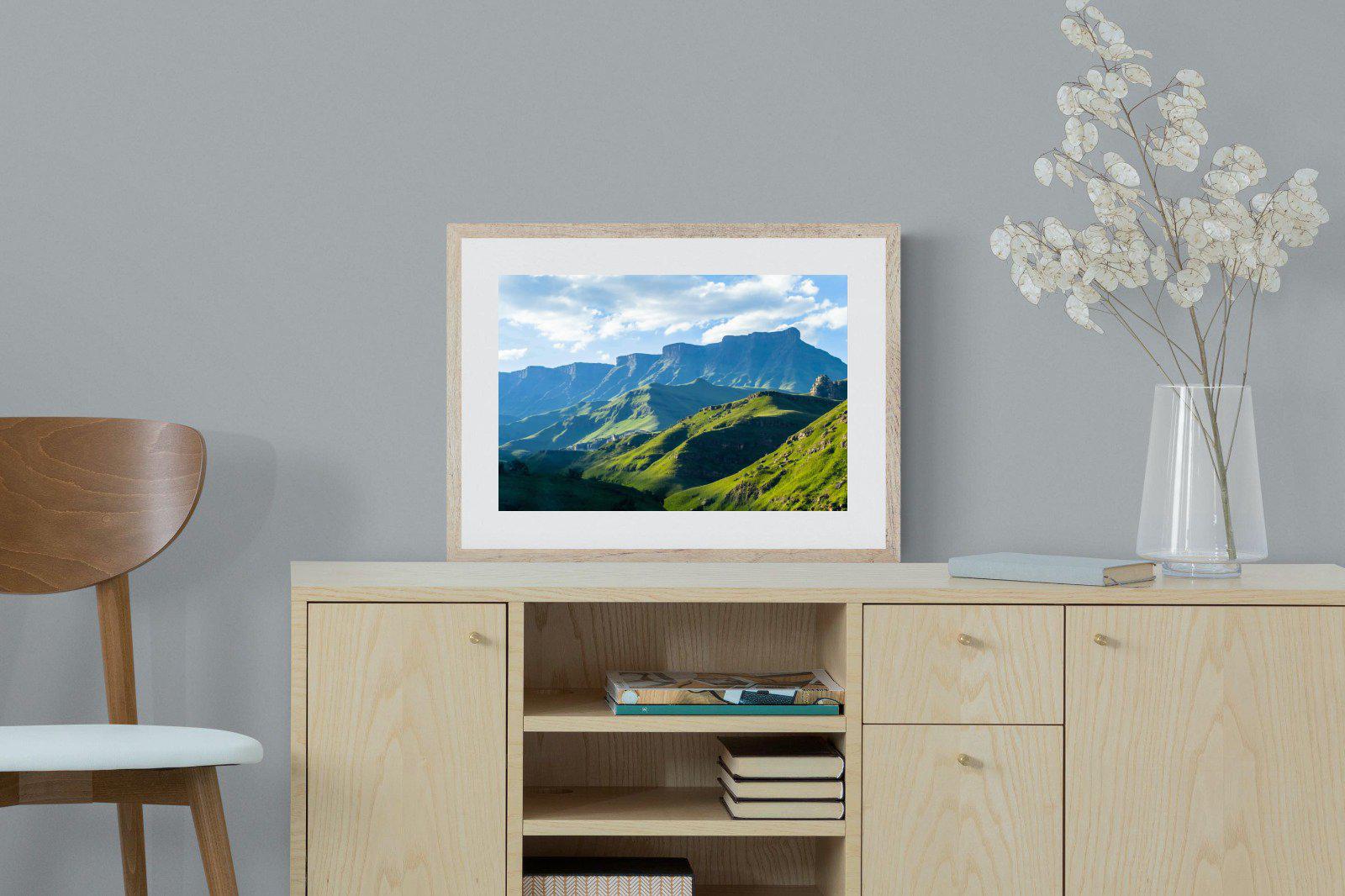 Drakensberg-Wall_Art-60 x 45cm-Framed Print-Wood-Pixalot